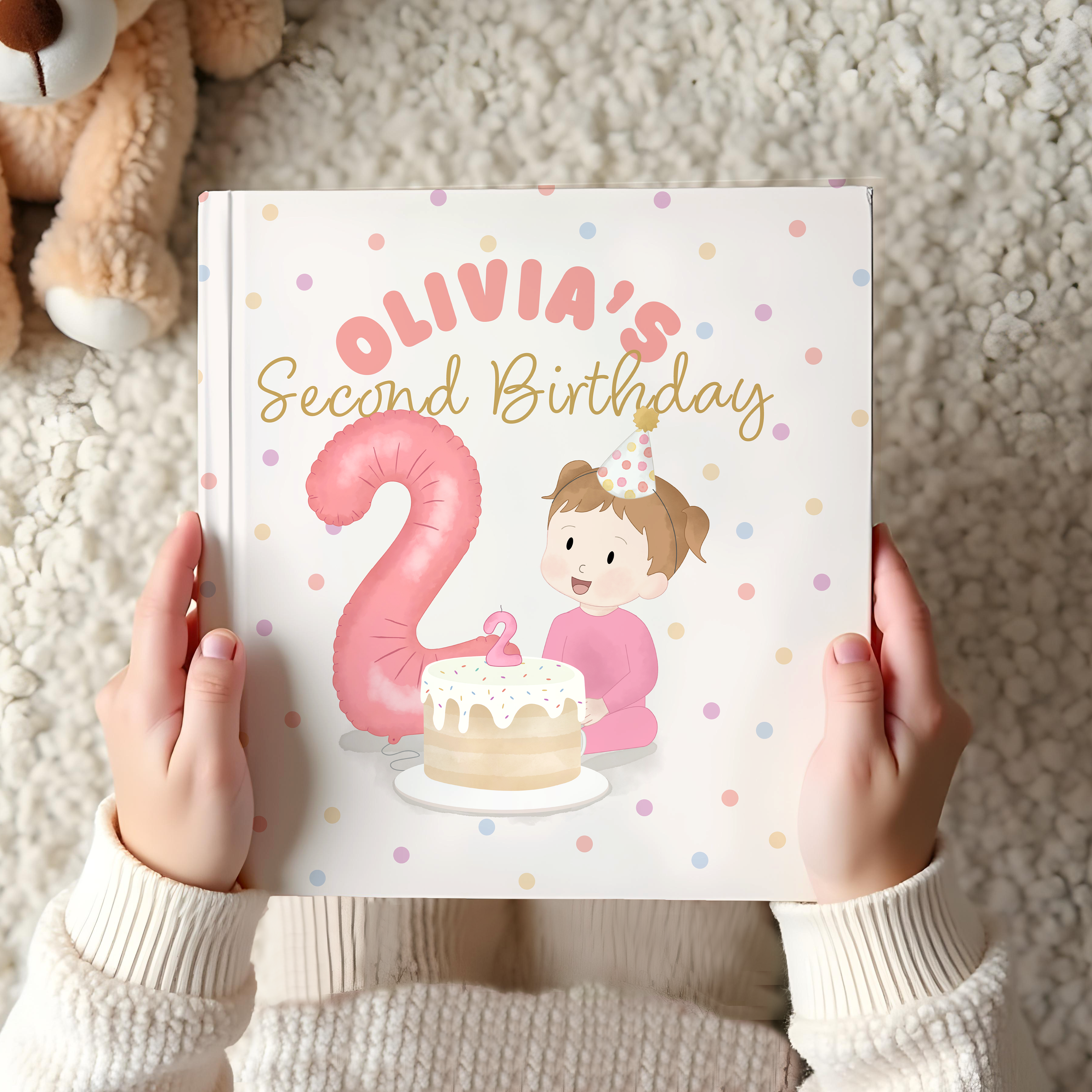 Personalized 2nd Birthday Book