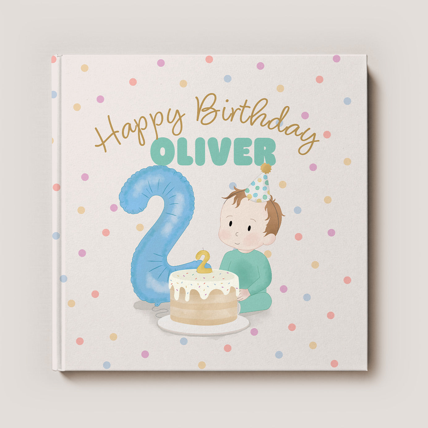 Personalized Second Birthday Book