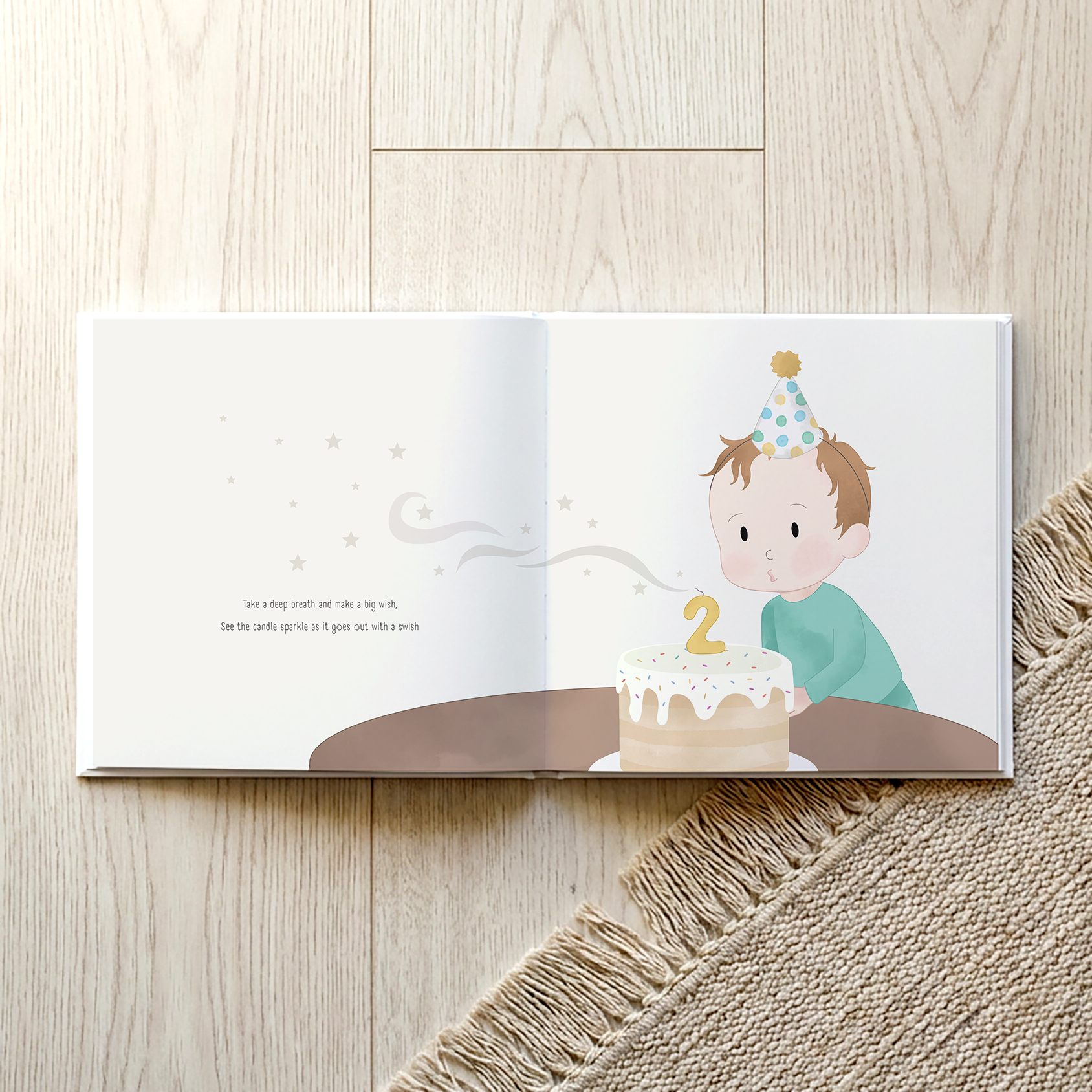 Personalized Second Birthday Book