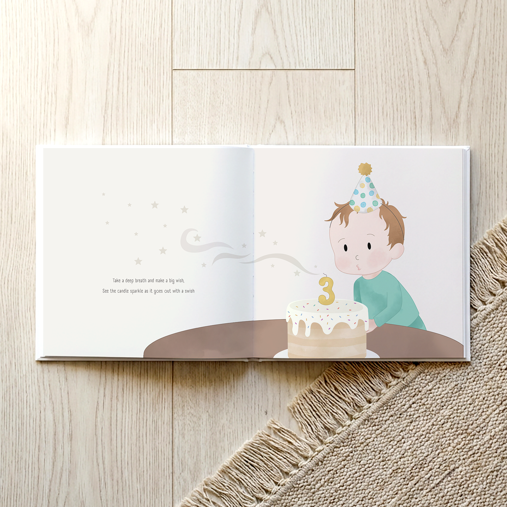 Personalized 3rd Birthday Book