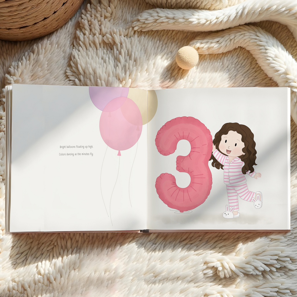 3rd girl birthday book