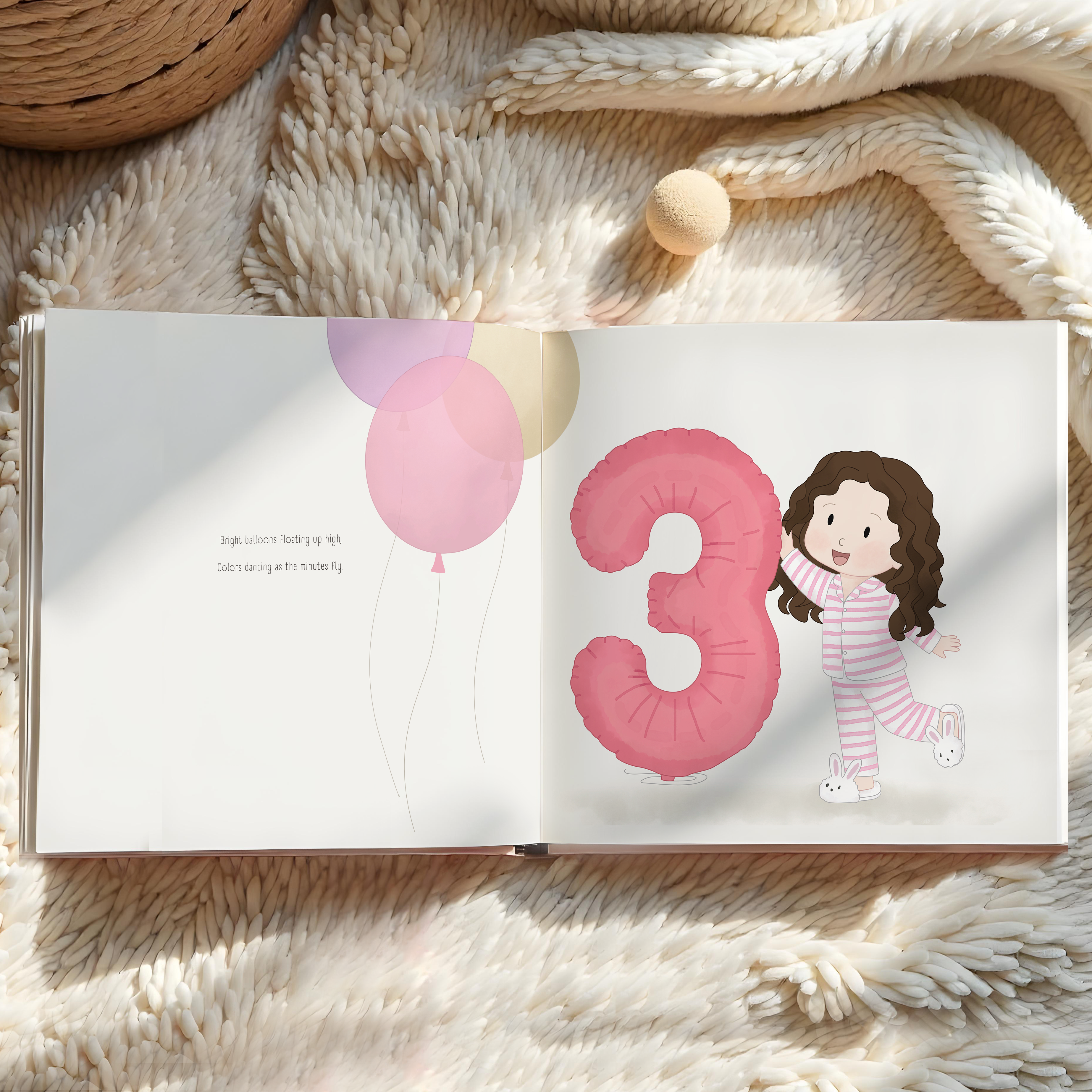 3rd girl birthday book