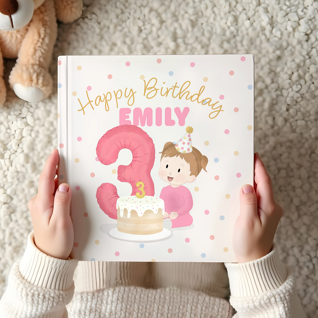 Personalized Third Birthday Book