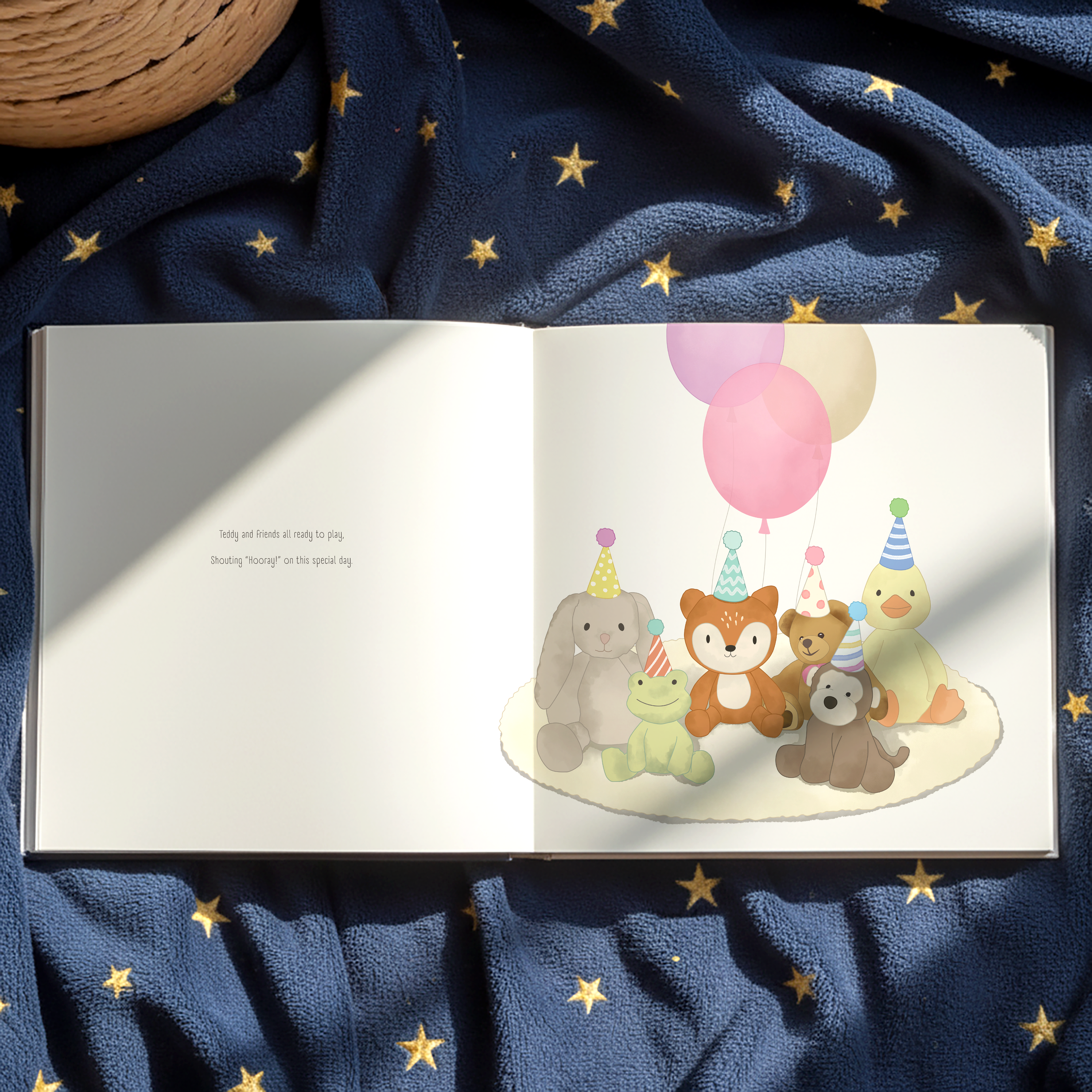 girl personalized birthday book