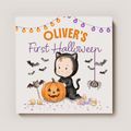 Personalized Baby's First Halloween Book | Custom Keepsake Storybook for Infants & Toddlers