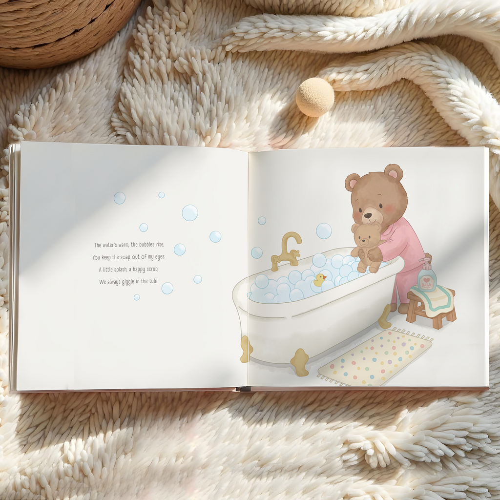 Personalized "I Love You Mommy" Bear Storybook