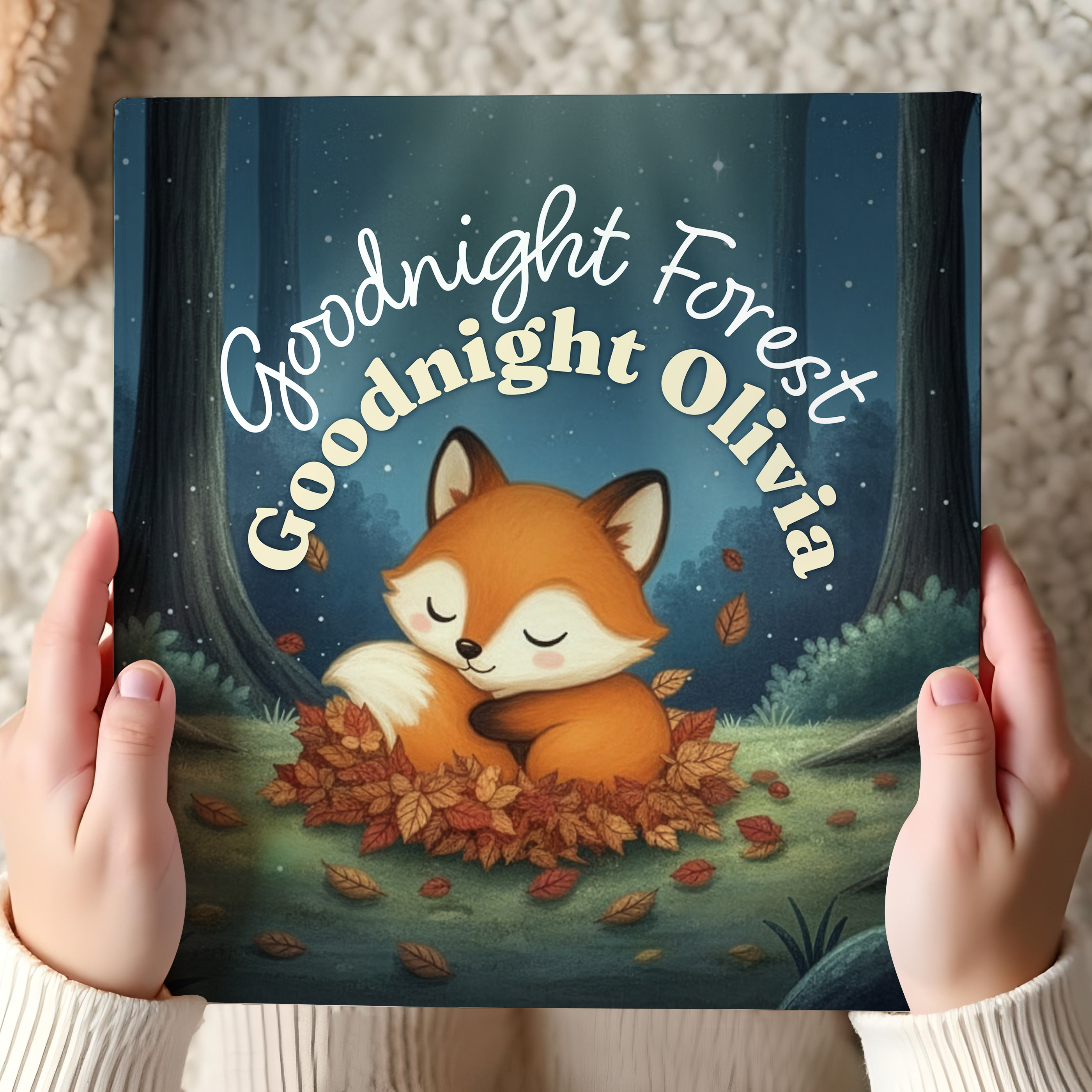 Personalized Goodnight Forest Storybook