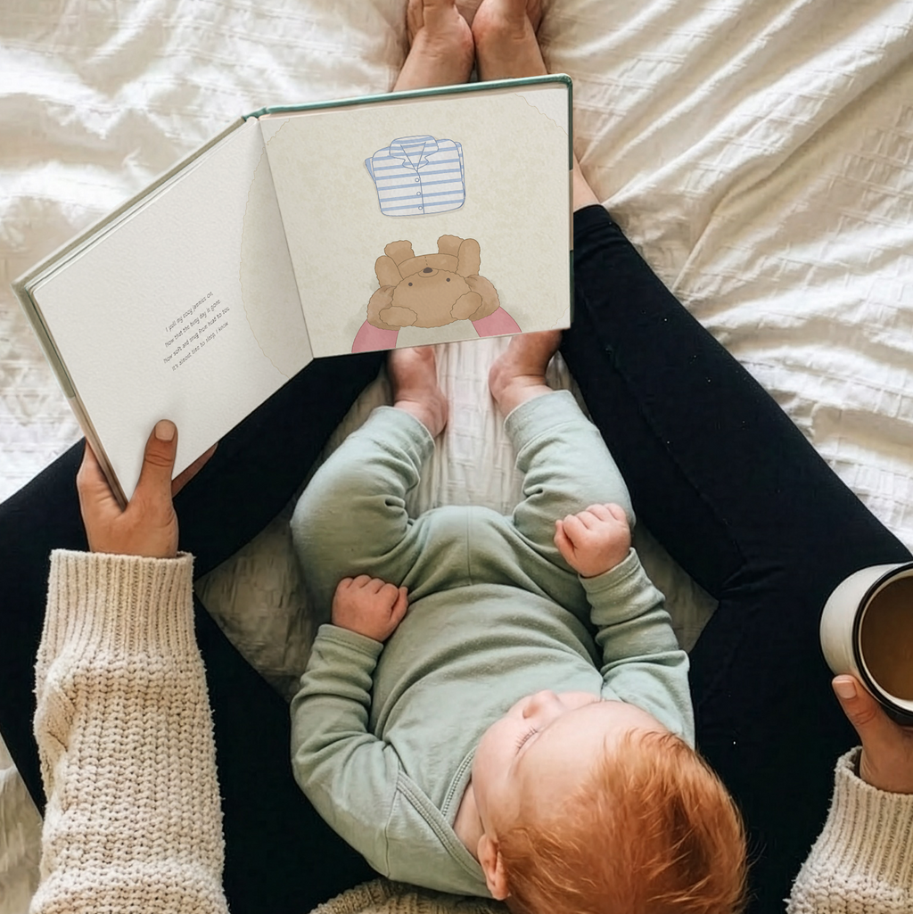 Personalized "I Love You Mommy" Bear Storybook