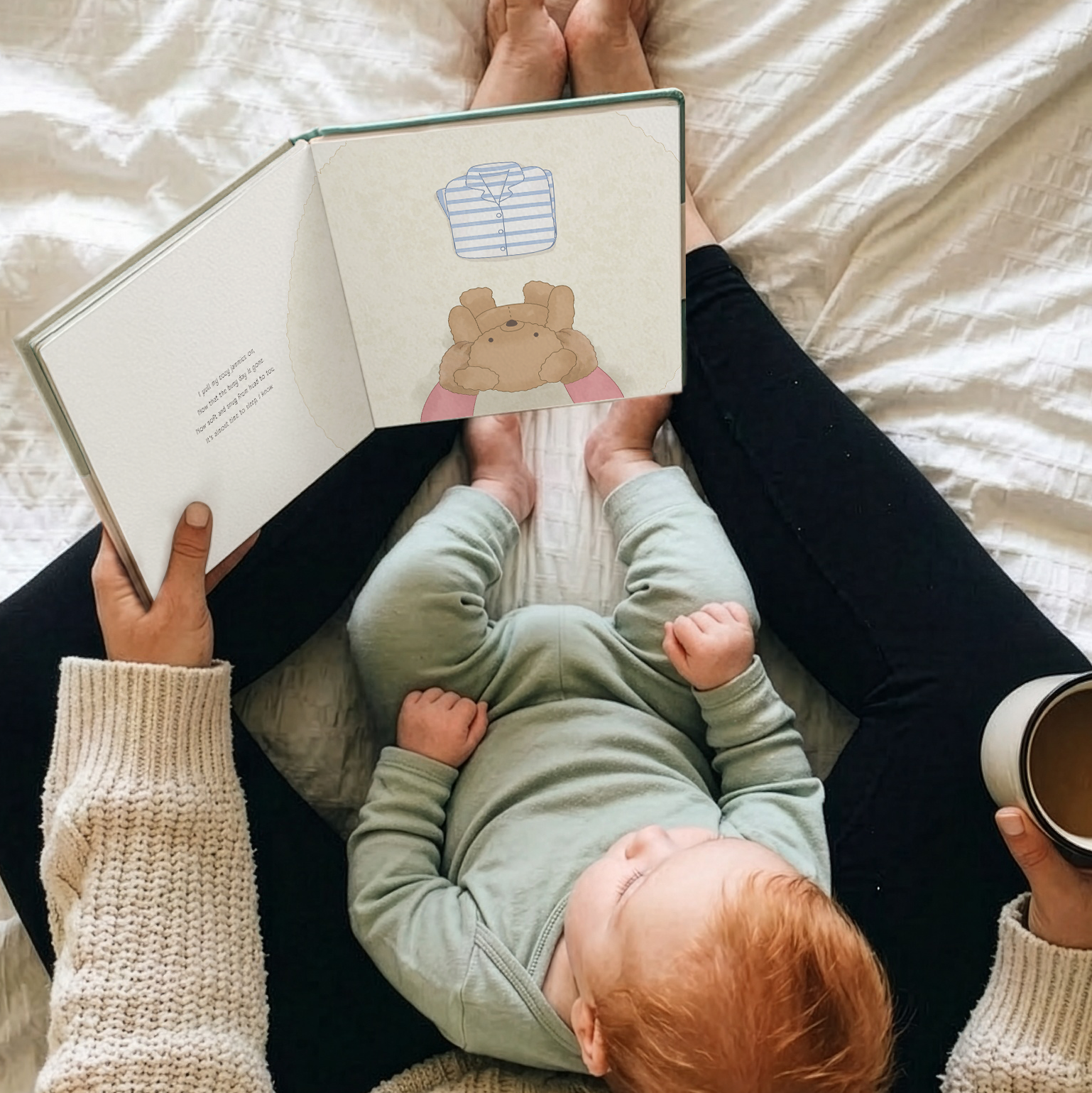 Personalized "I Love You Mommy" Bear Storybook