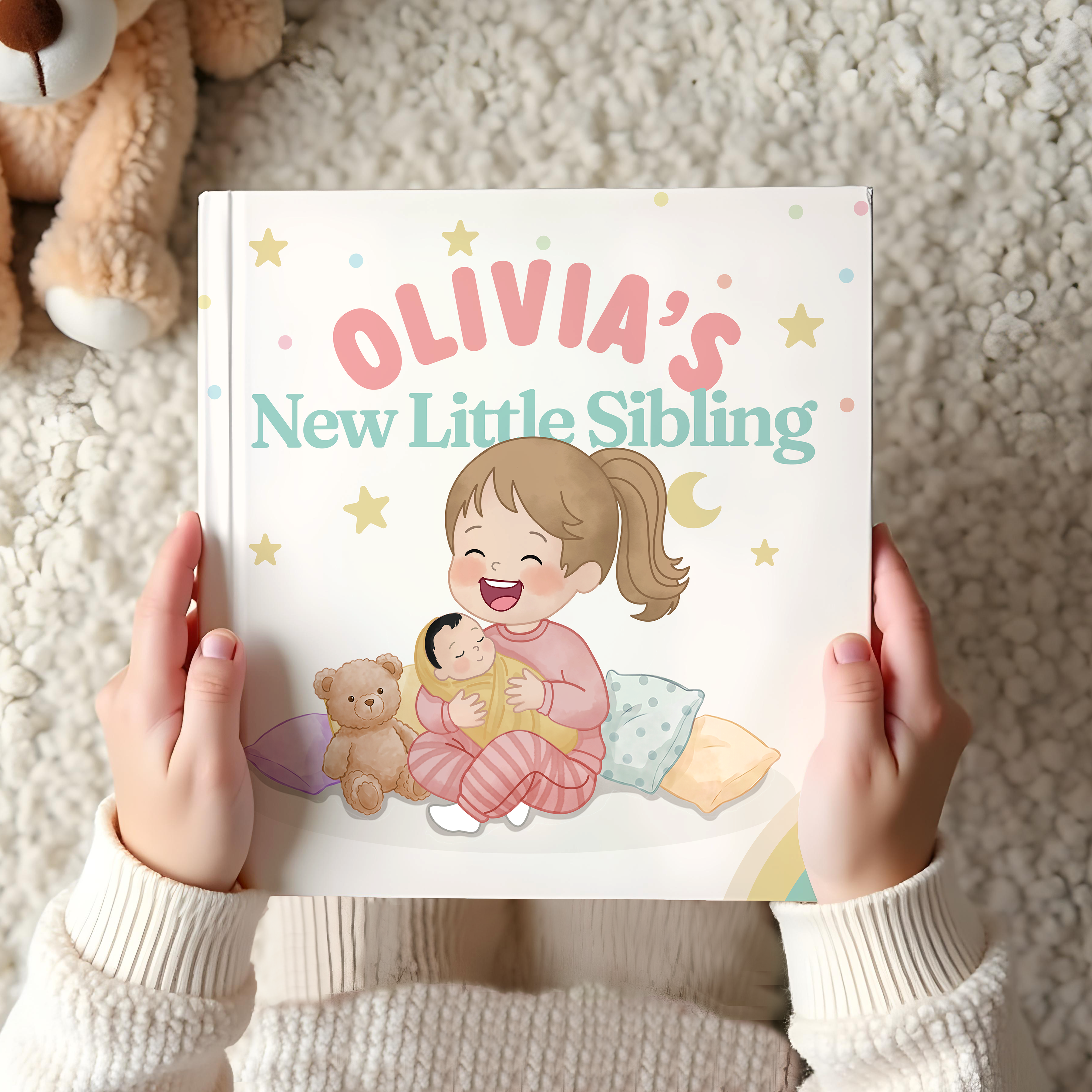 Personalized Big Sister Book | Custom New Sibling Story
