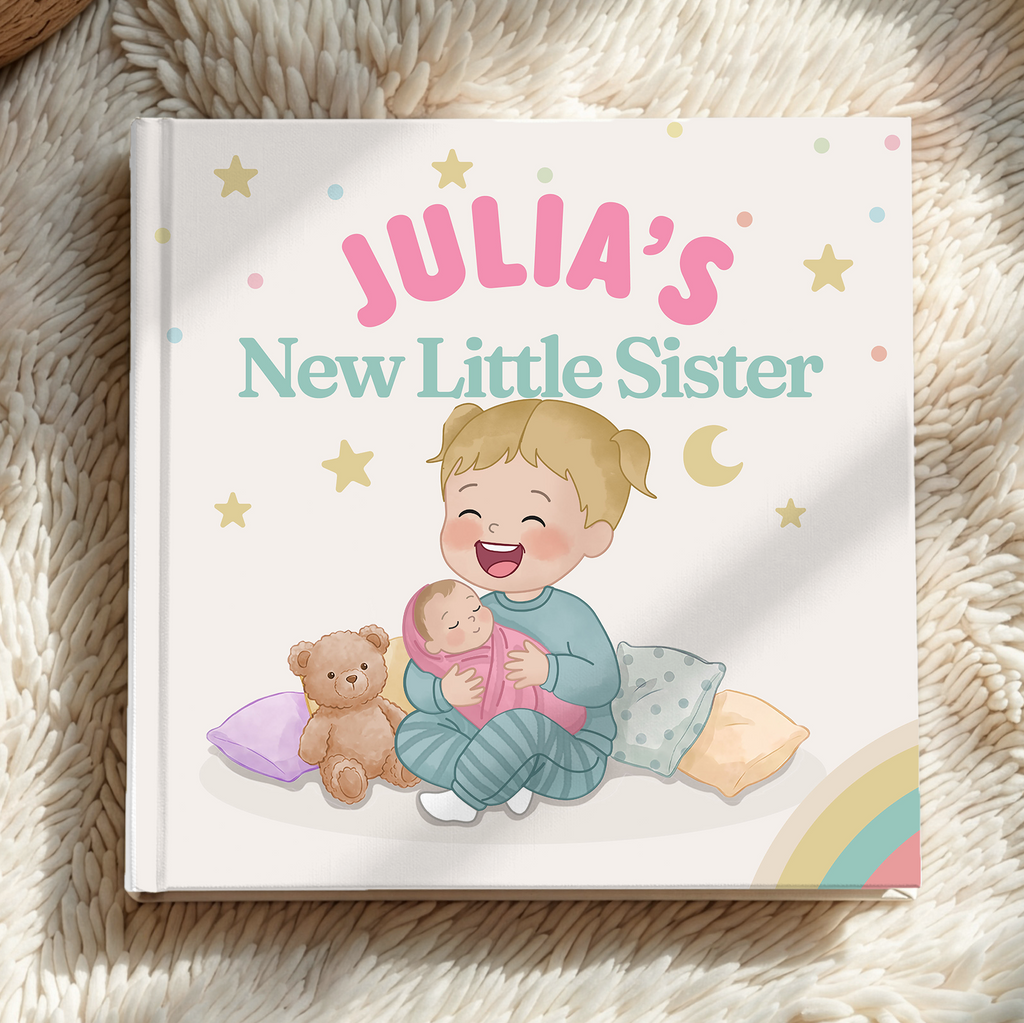 Personalized Big Sister Book | Custom New Sibling Story