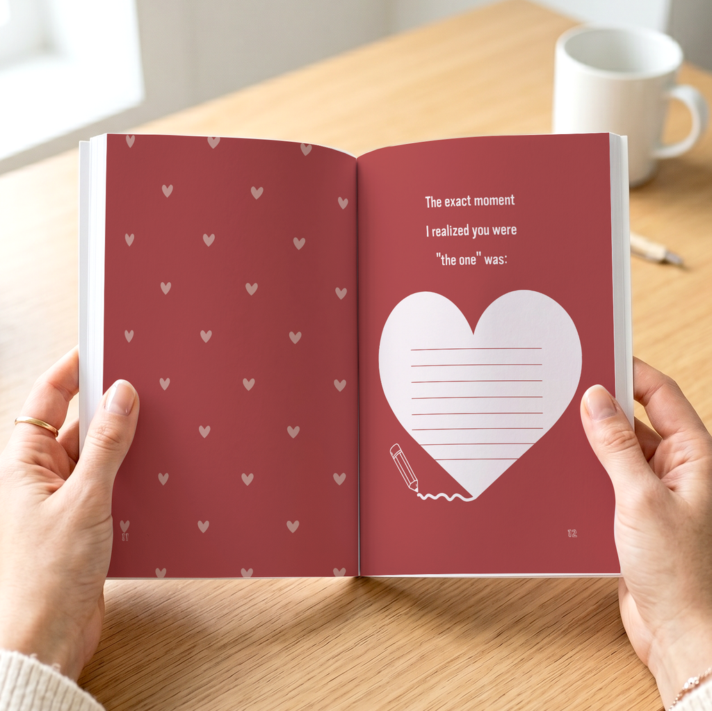 Reasons Why I Love You: Fill-in-the-Blank Book | Sentimental Keepsake Gift (6x9 Softcover)