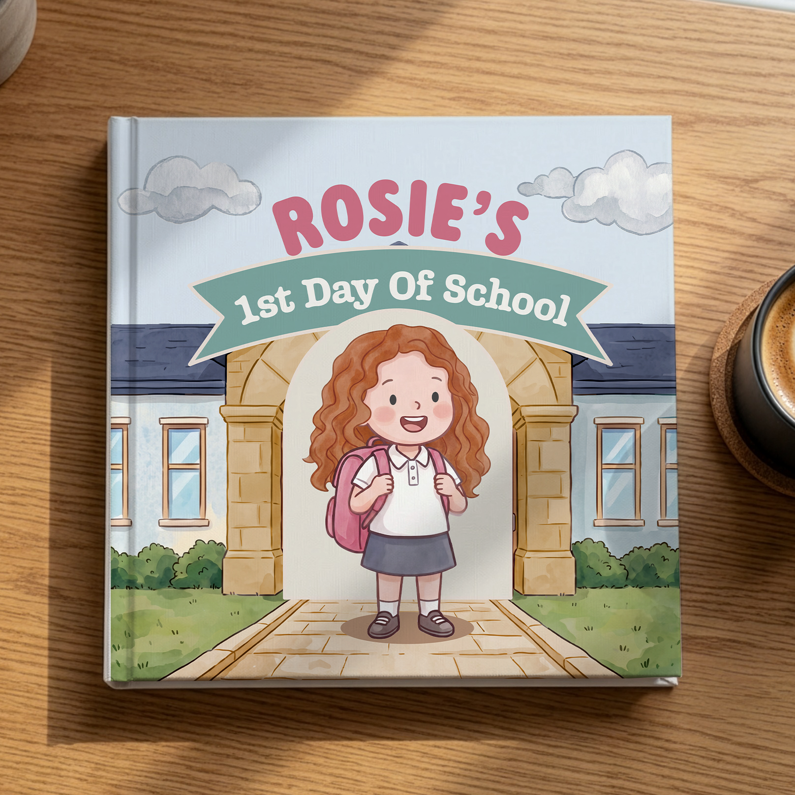 First Day Of School Personalized Book