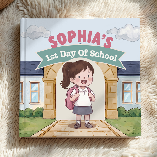 First Day Of School Personalized Book