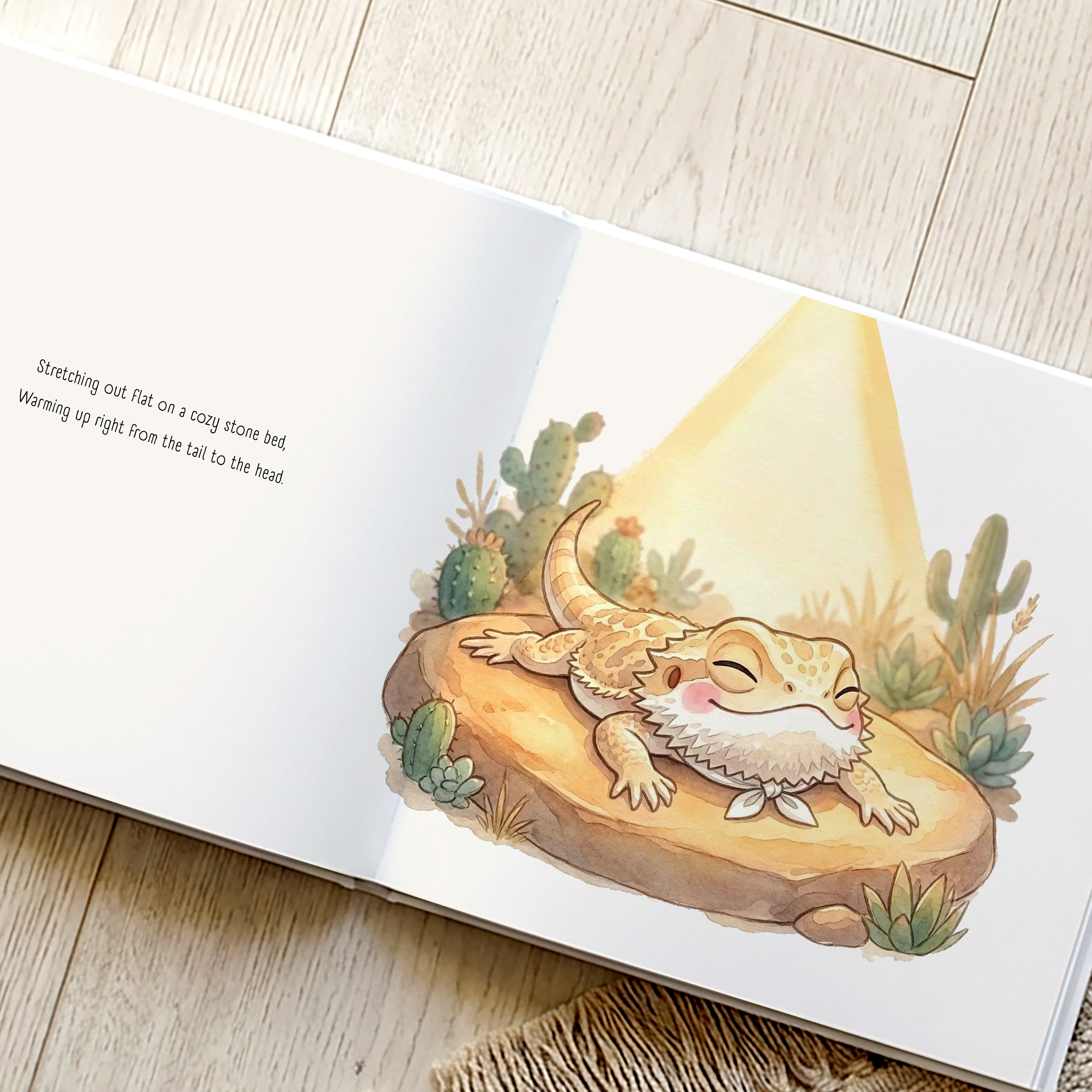 Personalized Bearded Dragon Memorial Book