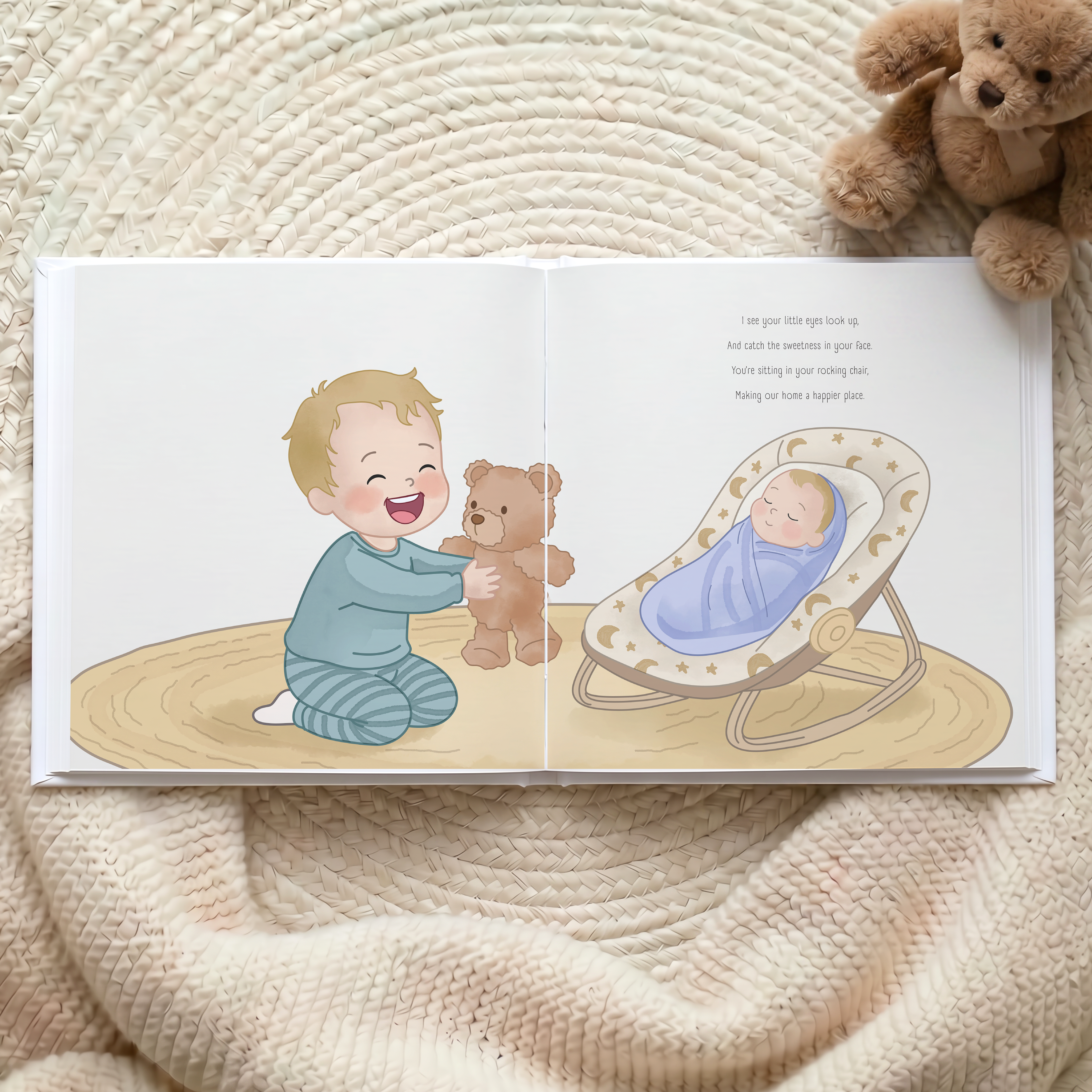Personalized Book For New Sibling