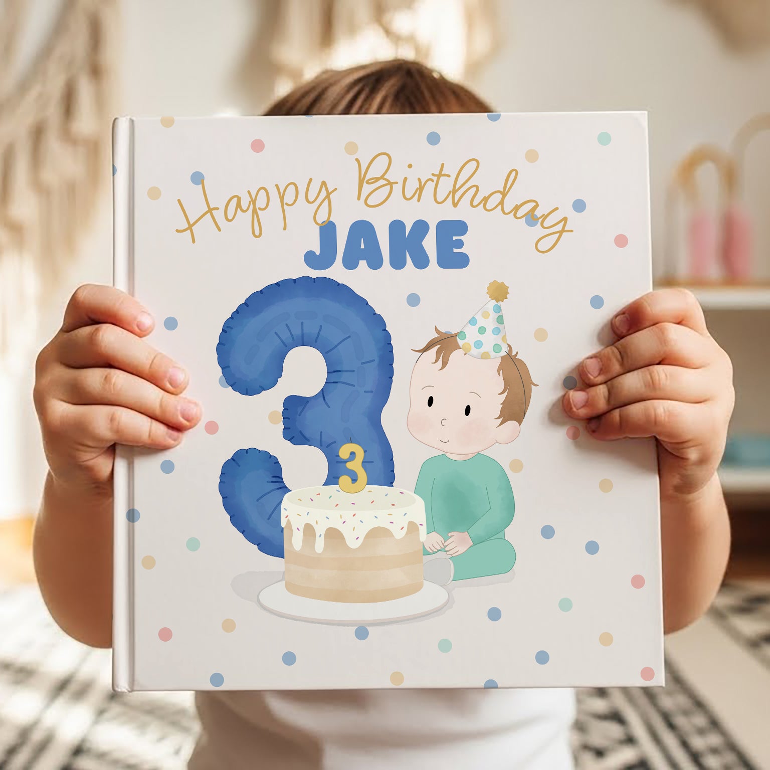 Personalized 3rd Birthday Book