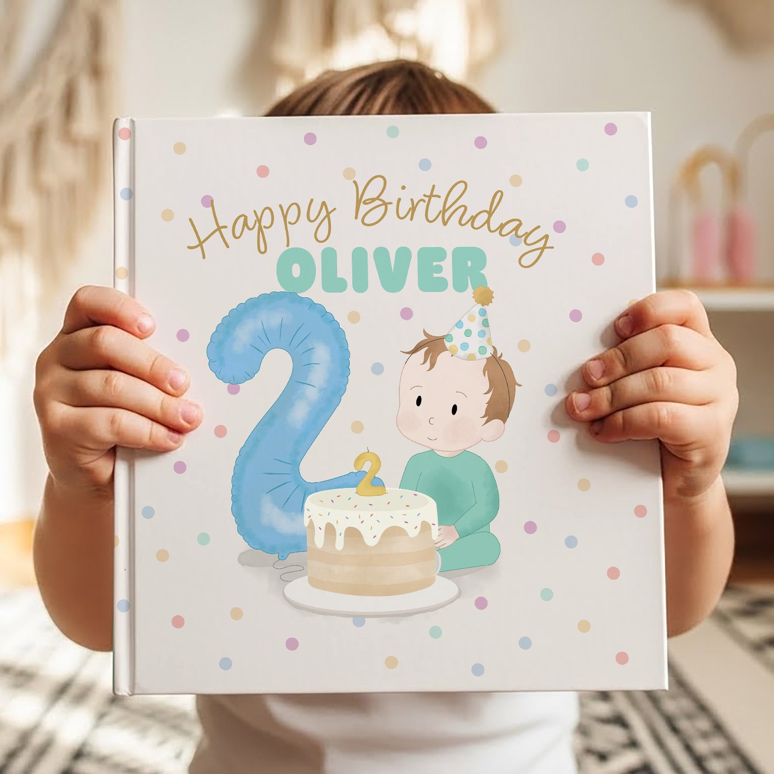 Personalized Second Birthday Book
