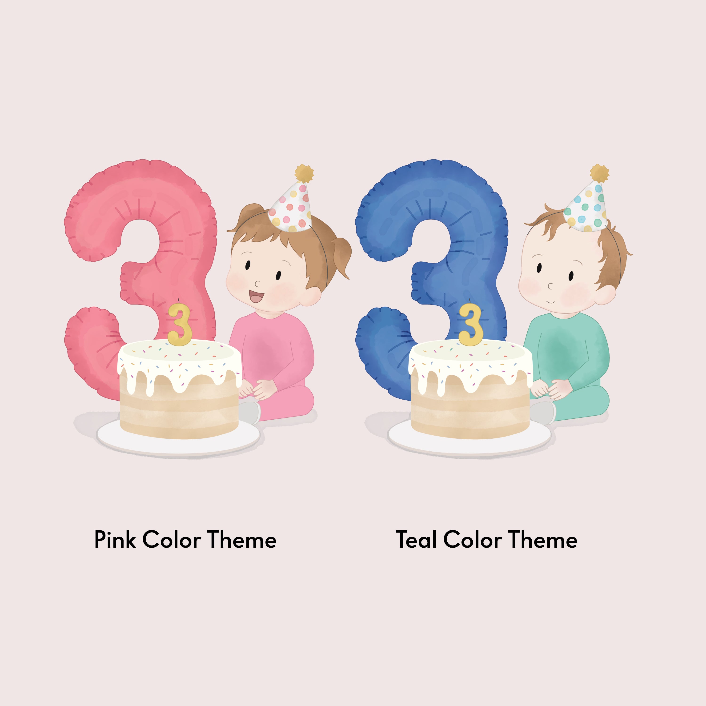 Personalized 3rd Birthday Book