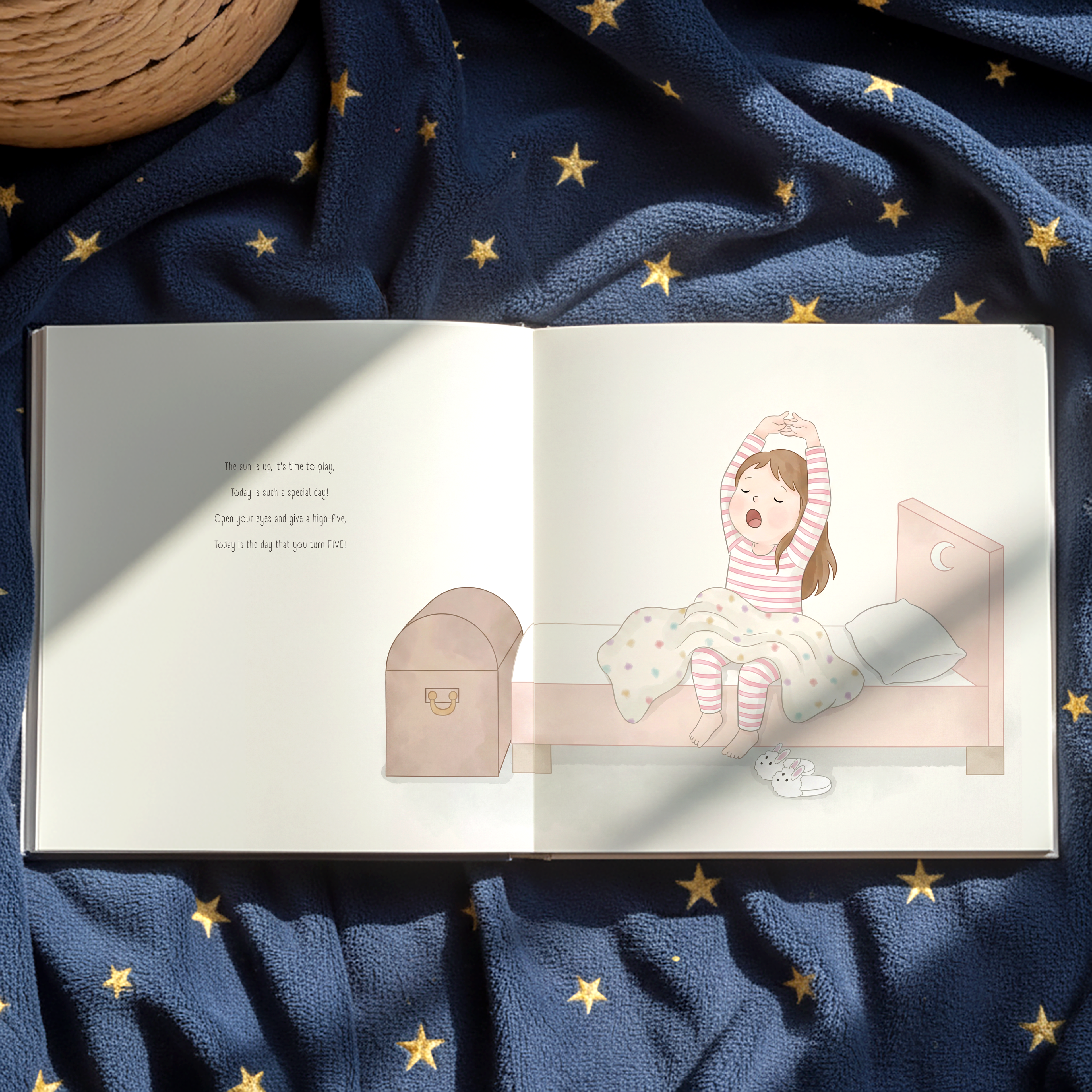"Happy 5th Birthday!" Personalized Children's Book | Custom Storybook Gift for 5-Year-Olds