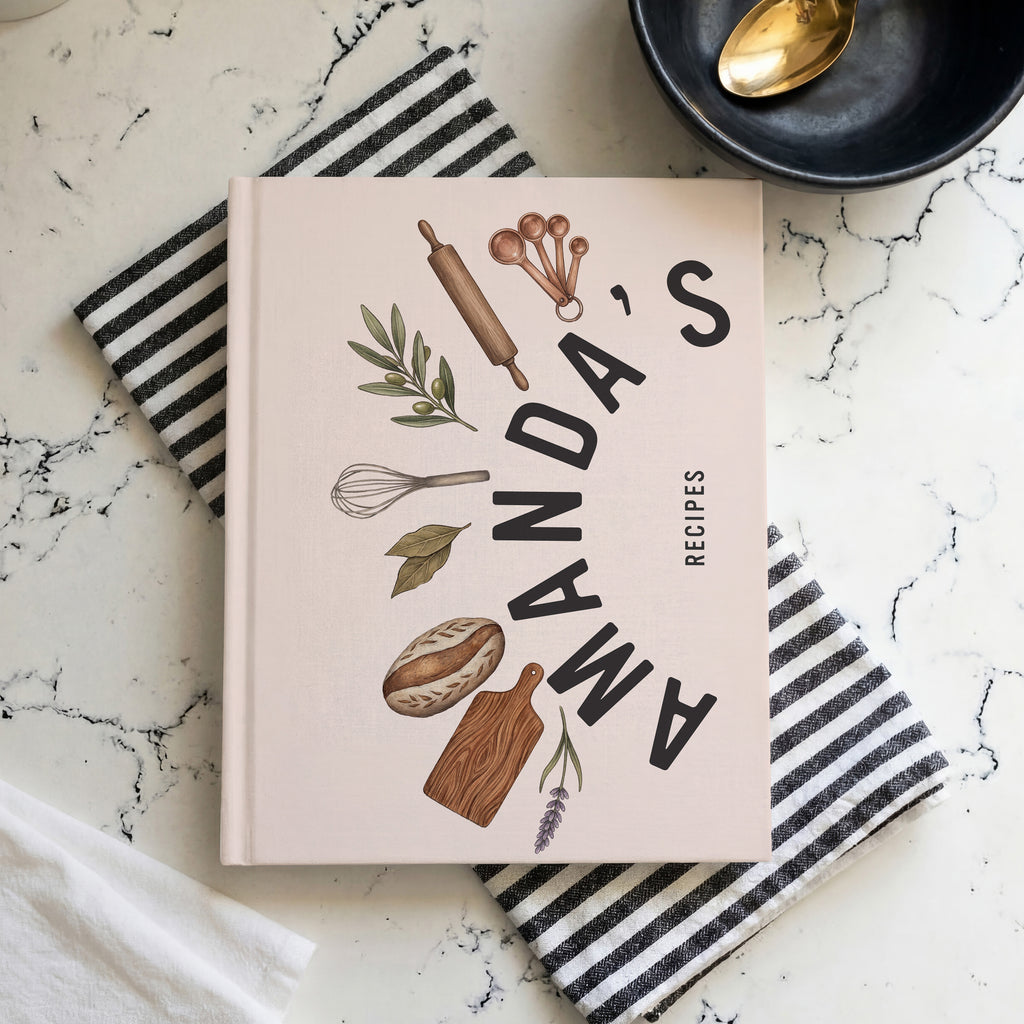 Mother's Day Personalized Recipe Book