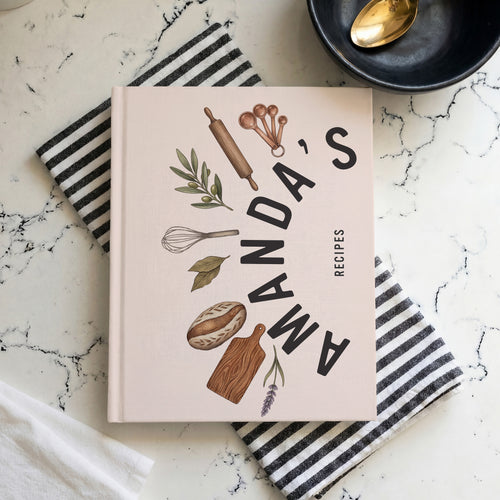 Mother's Day Personalized Recipe Book