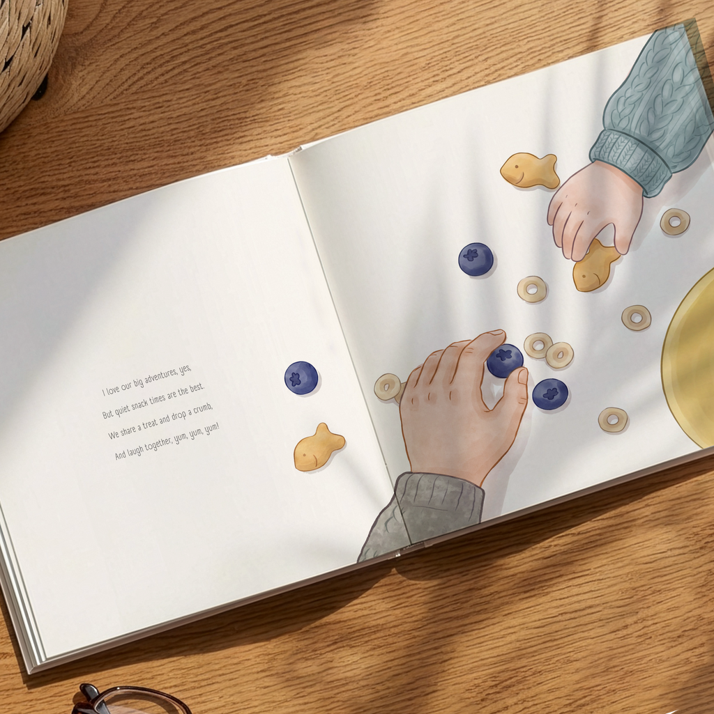 Personalized Dad and Child Story Book | Custom Father’s Day Gift