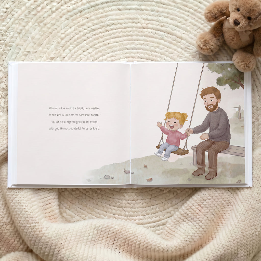 Personalized Dad and Child Story Book | Custom Father’s Day Gift