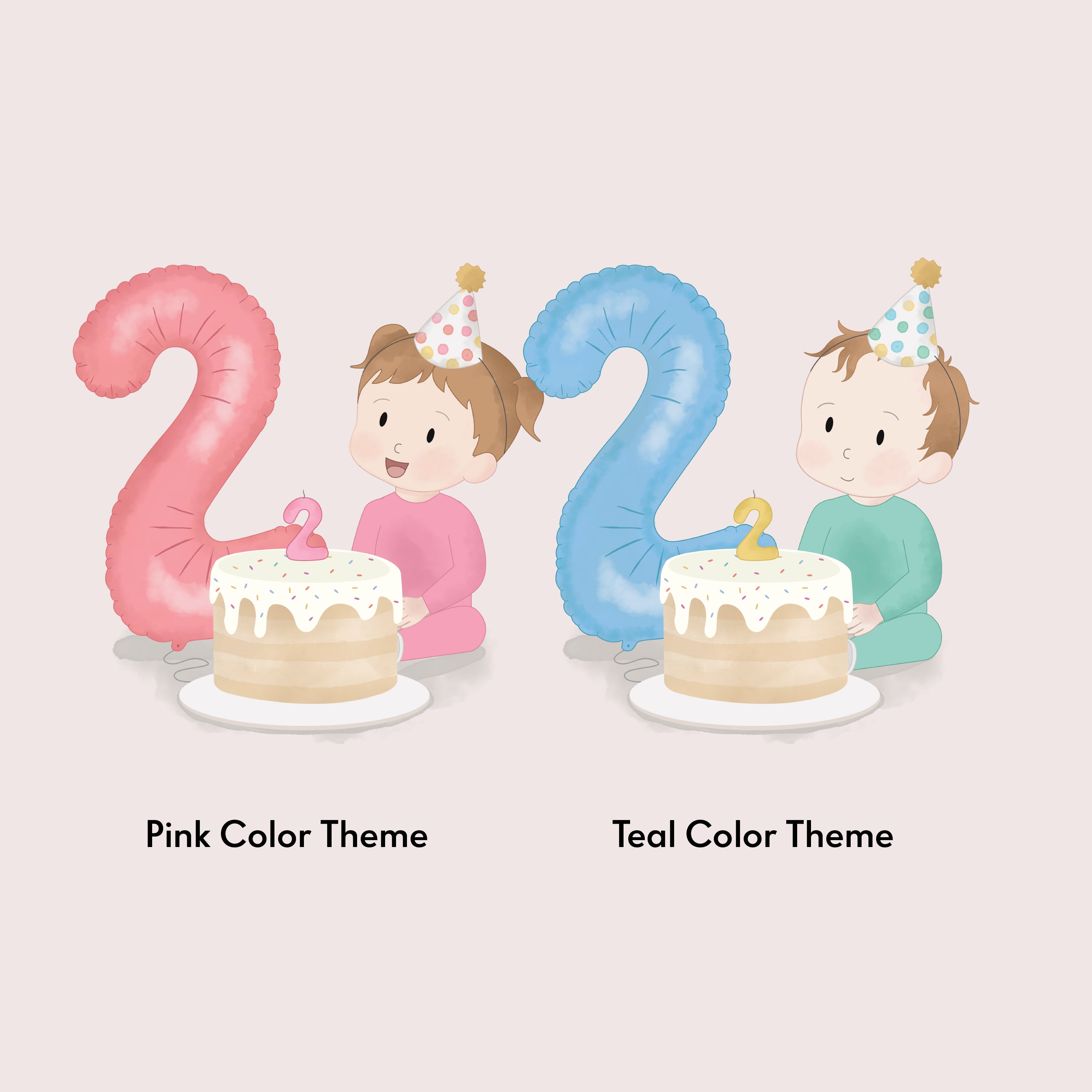 Personalized 2nd Birthday Book