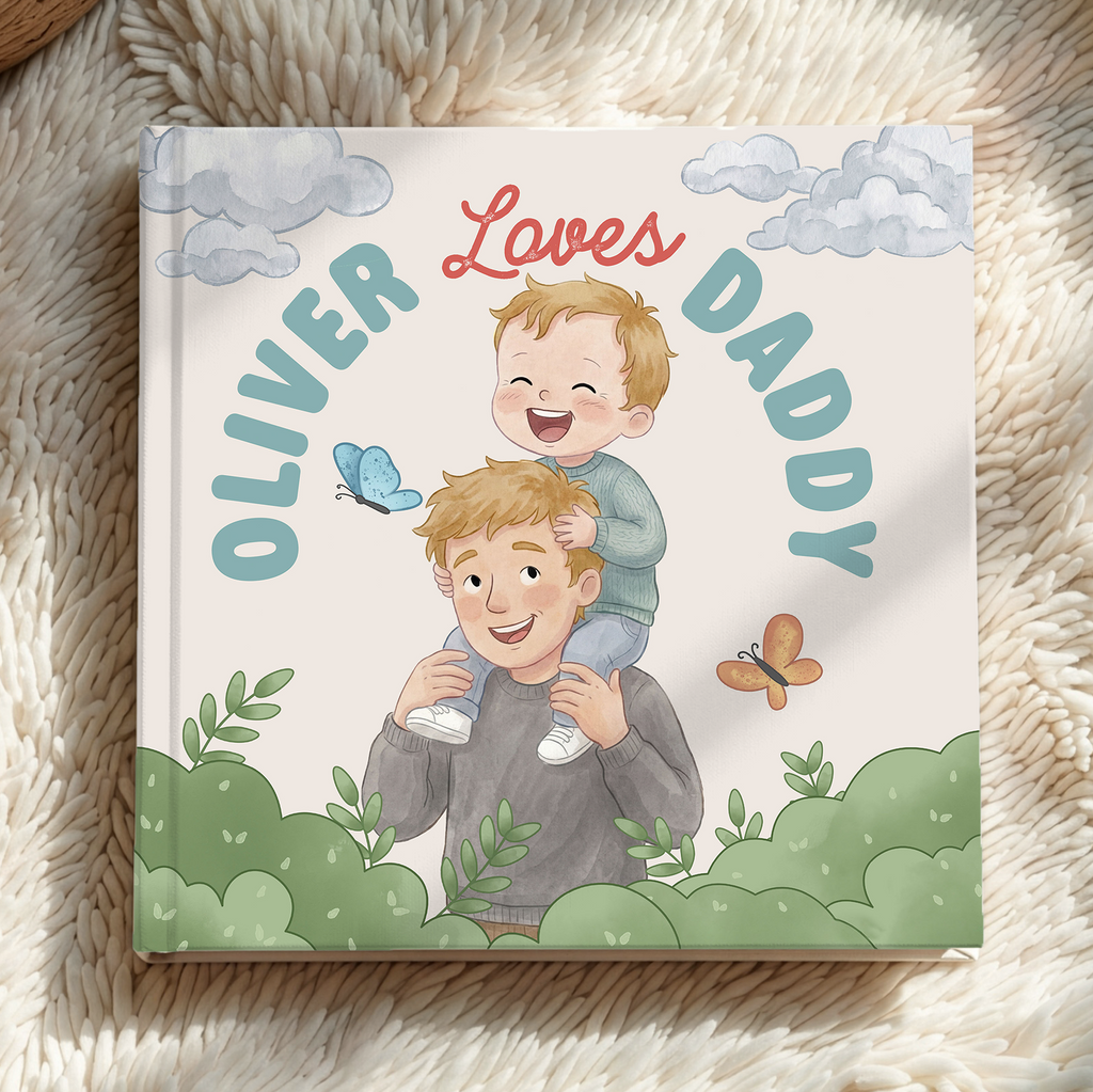 Personalized Dad and Child Story Book | Custom Father’s Day Gift