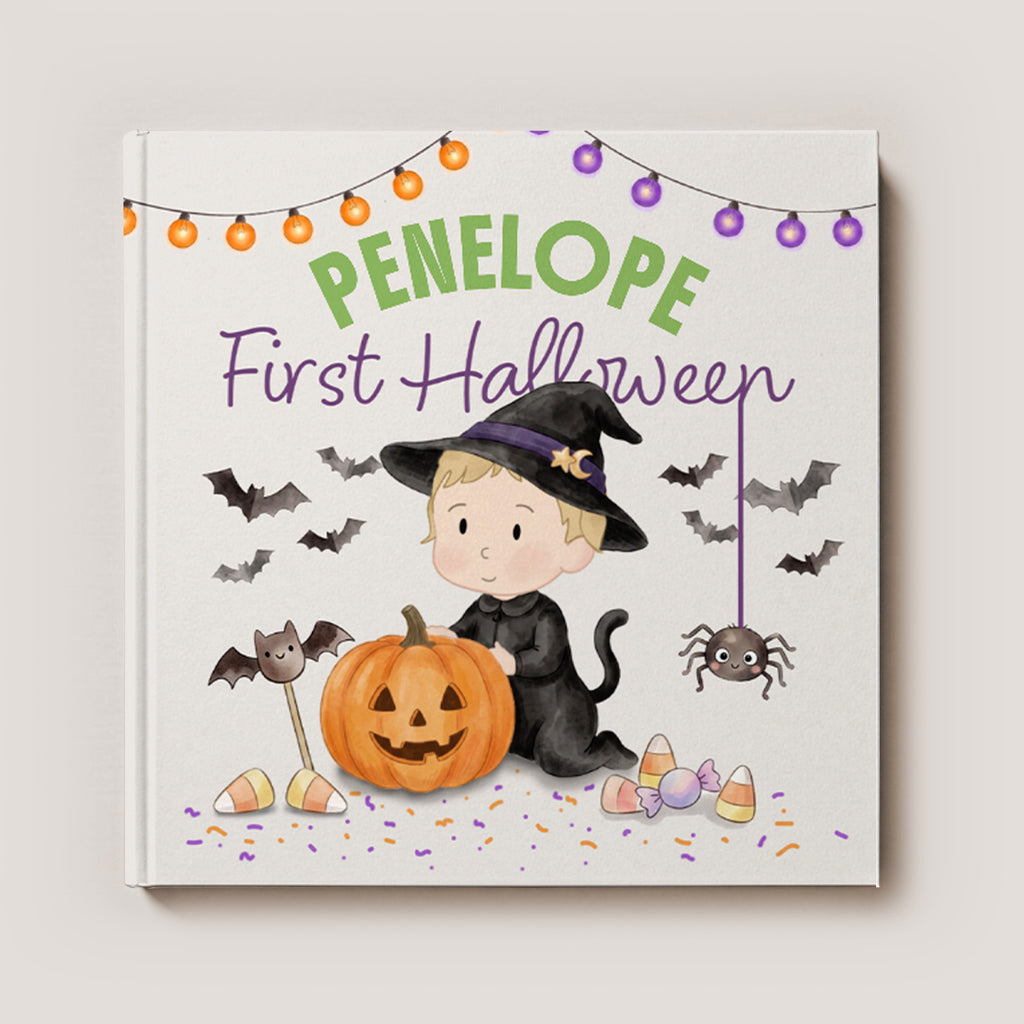 Personalized Baby's First Halloween Book | Custom Keepsake Storybook for Infants & Toddlers