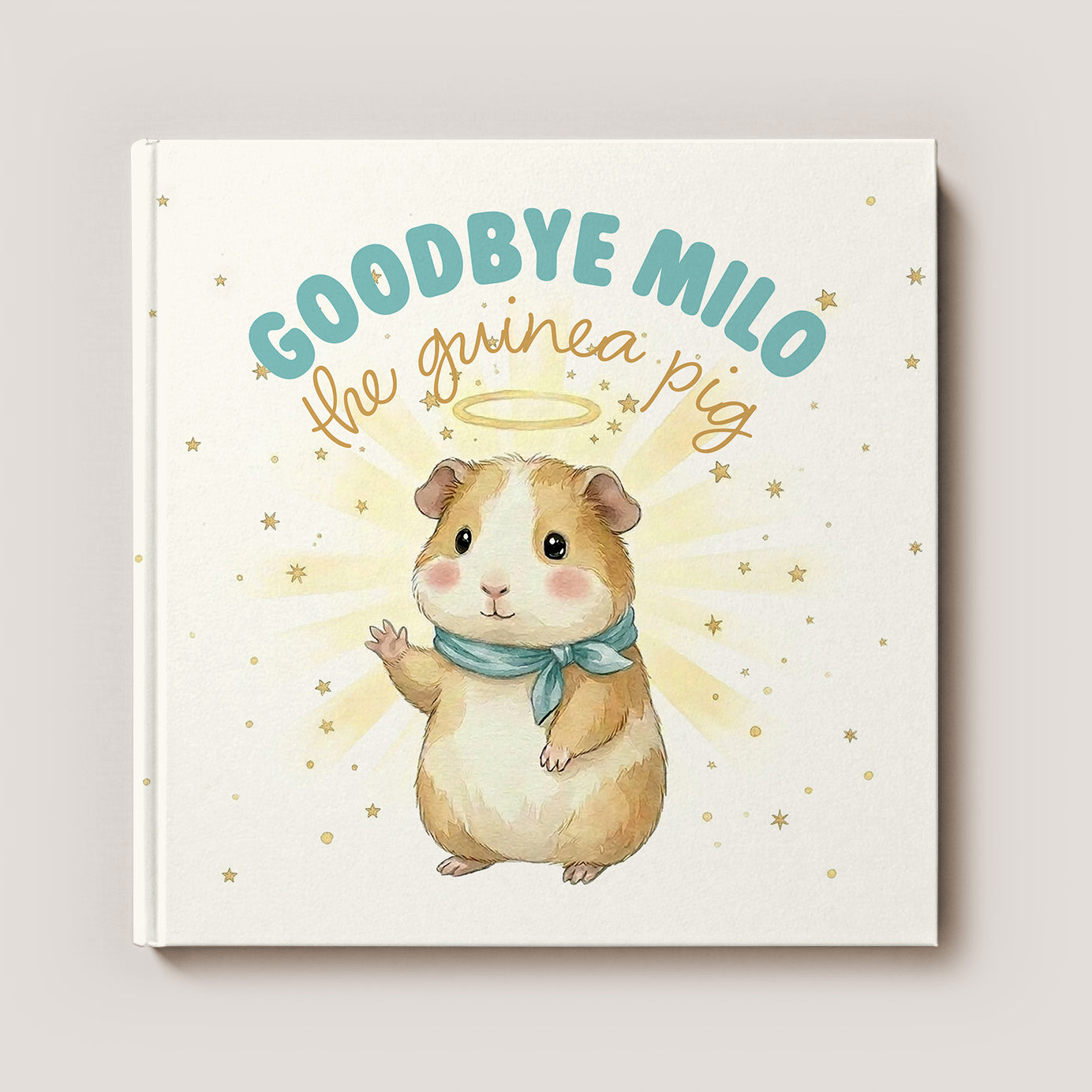 Personalized Guinea Pig Memorial Book