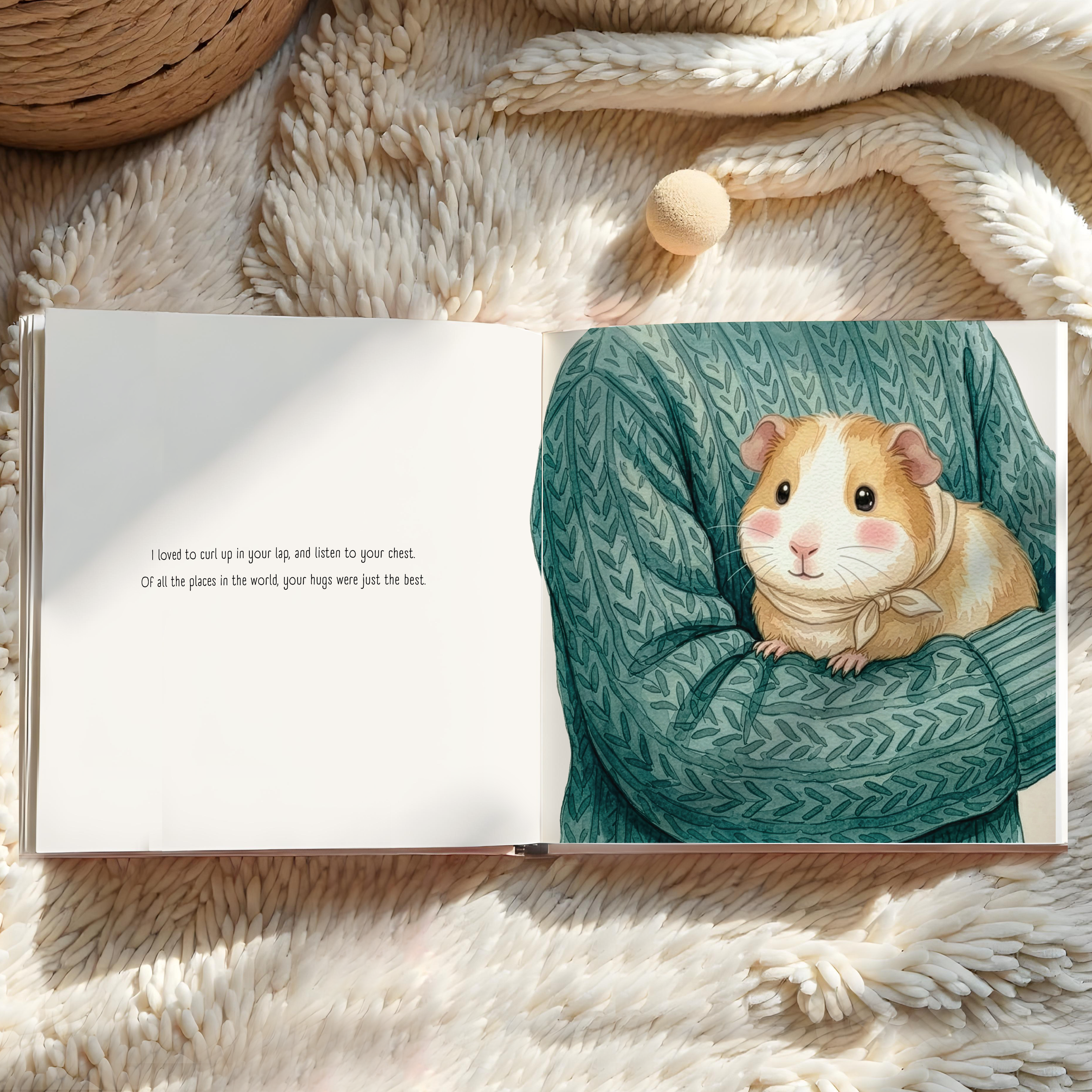 Personalized Guinea Pig Memorial Book