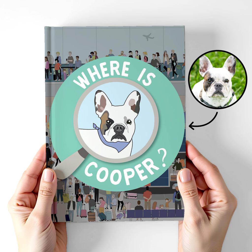 Search And Find Book | Pet Personalized Book For Dog And Cats