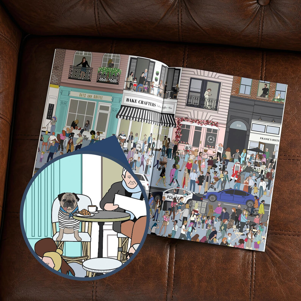 Search And Find Book | Pet Personalized Book For Dog And Cats