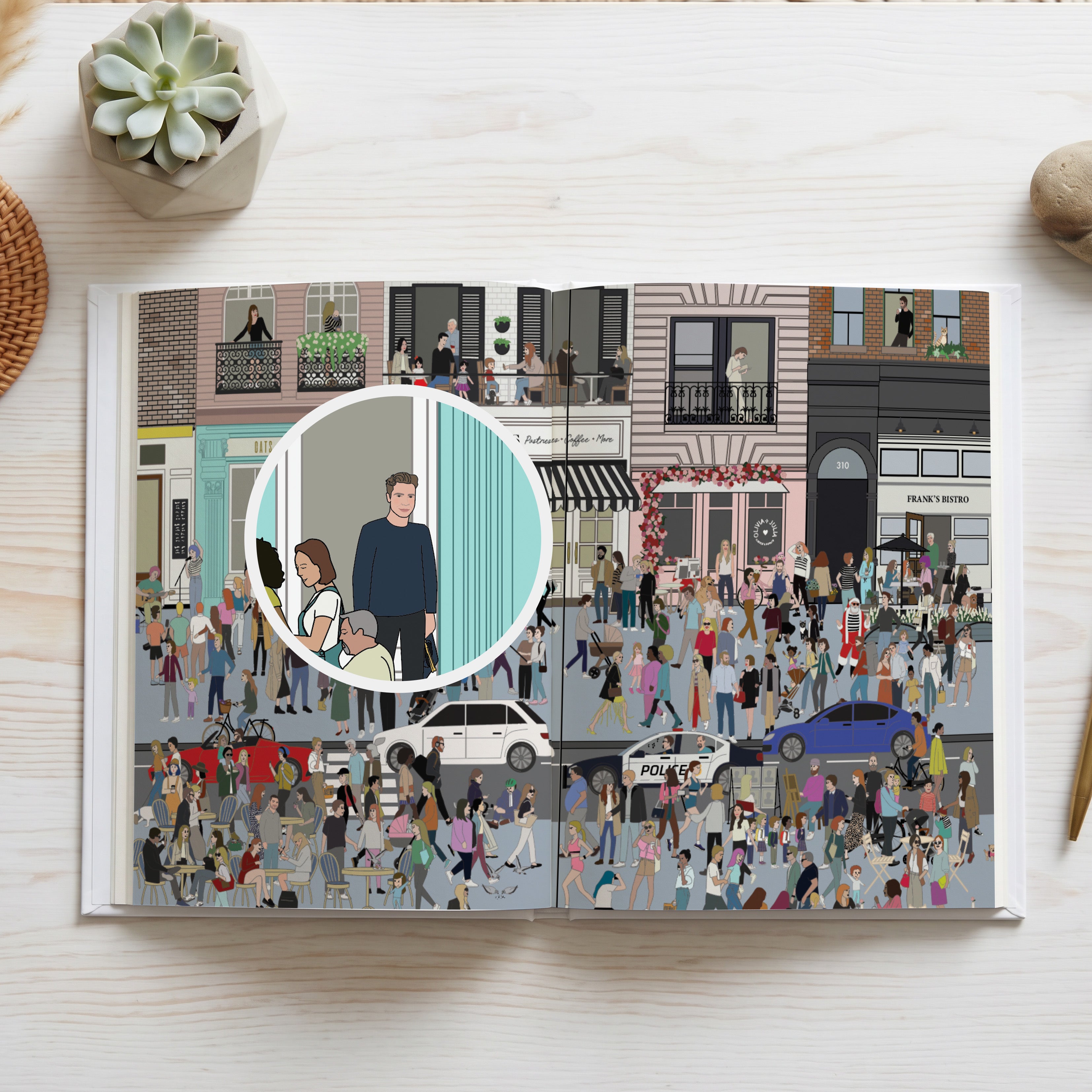 Where Will You Go? Personalized Graduation Search-and-Find Book