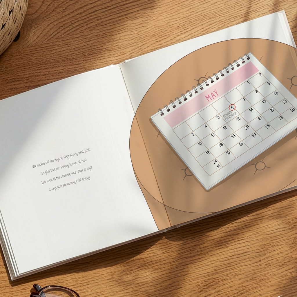 "Happy 5th Birthday!" Personalized Children's Book | Custom Storybook Gift for 5-Year-Olds