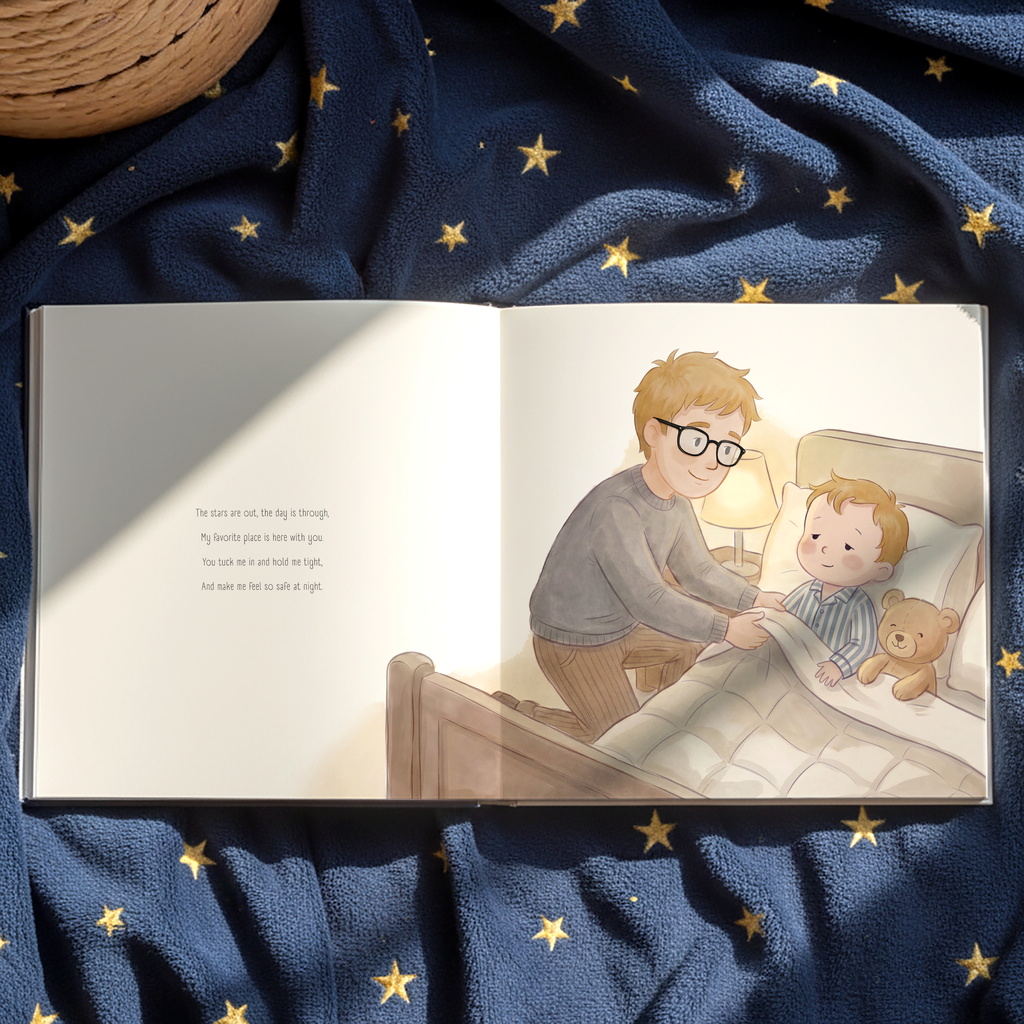 Personalized Dad and Child Story Book | Custom Father’s Day Gift