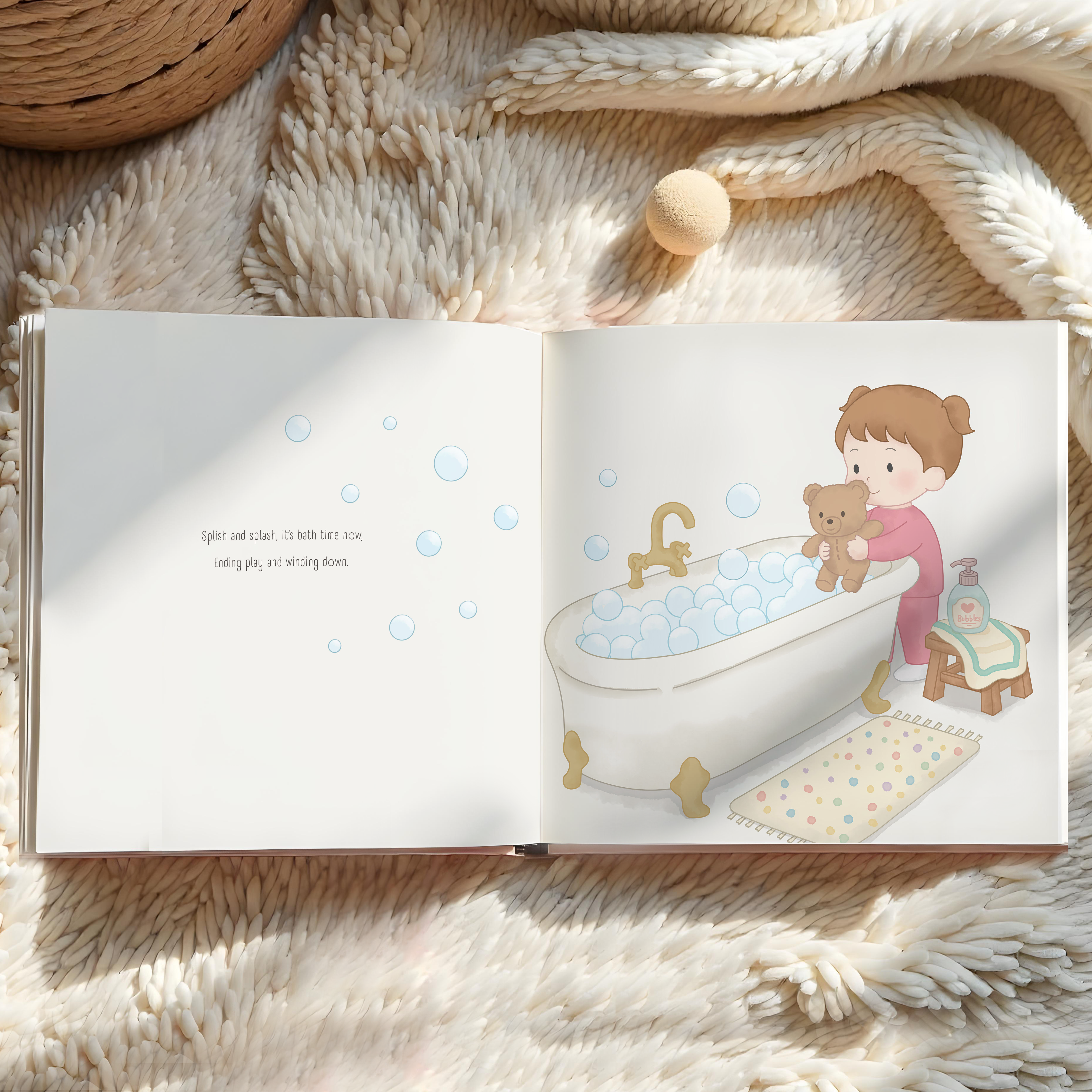 Personalized Children's Bed Time Storybook