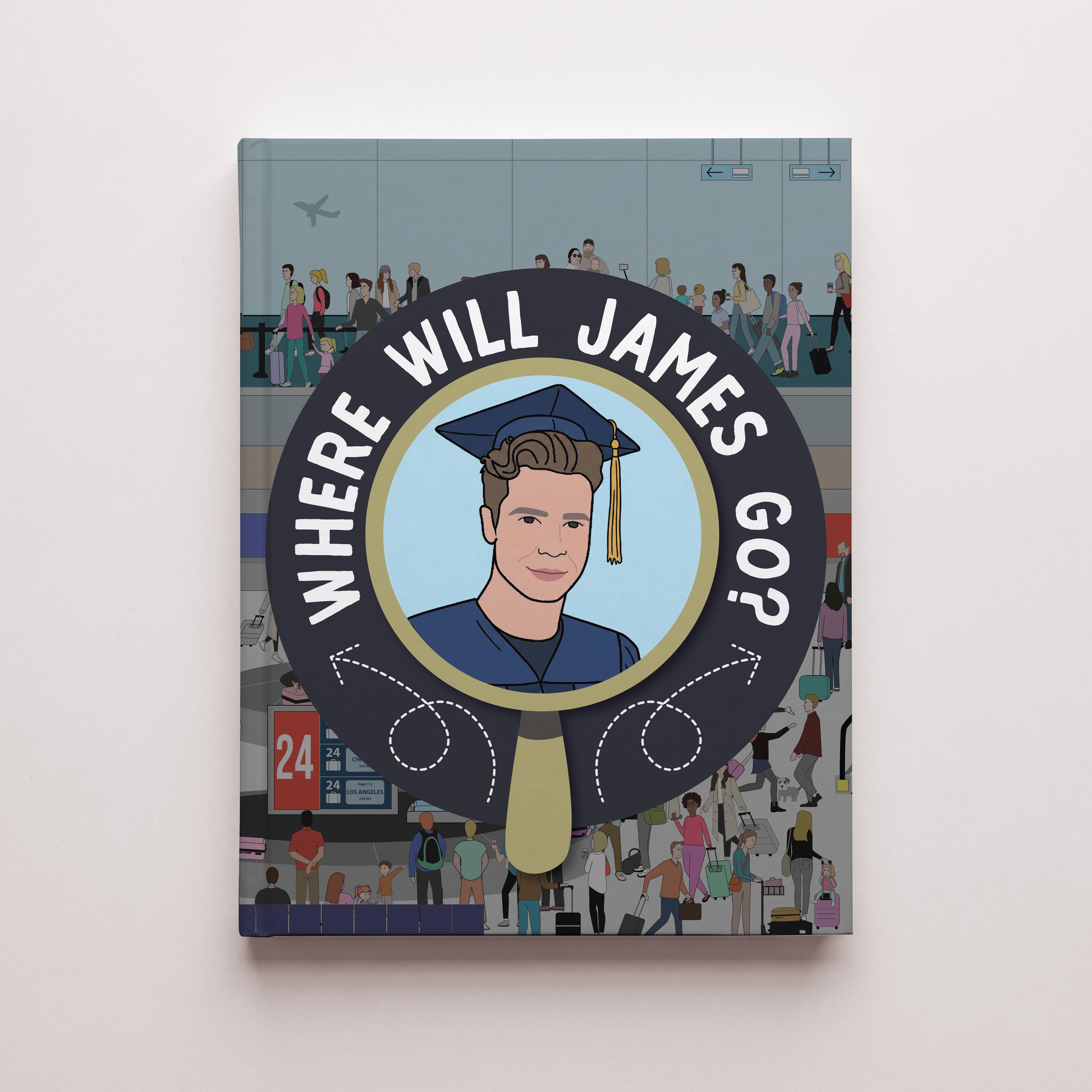 Where Will You Go? Personalized Graduation Search-and-Find Book