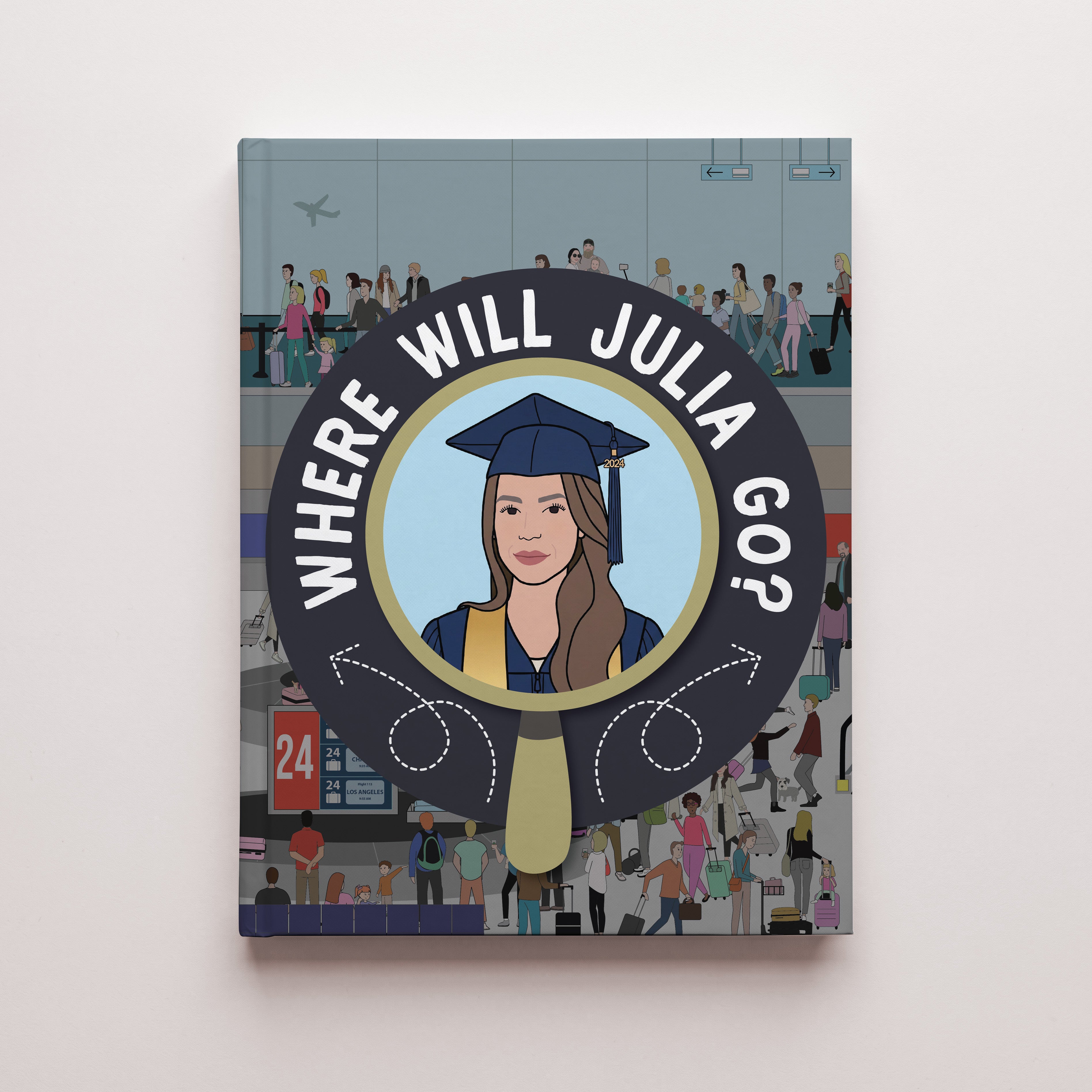 Where Will You Go? Personalized Graduation Search-and-Find Book