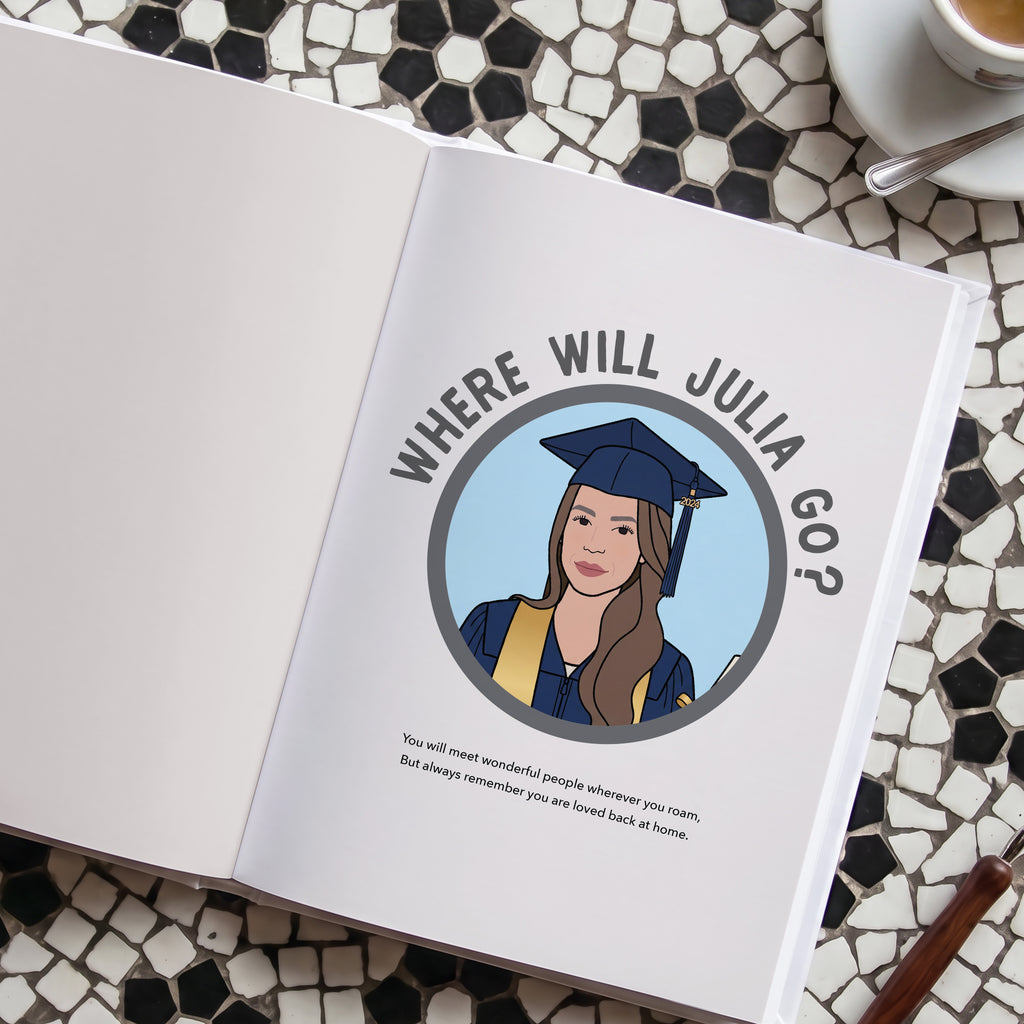 Where Will You Go? Personalized Graduation Search-and-Find Book
