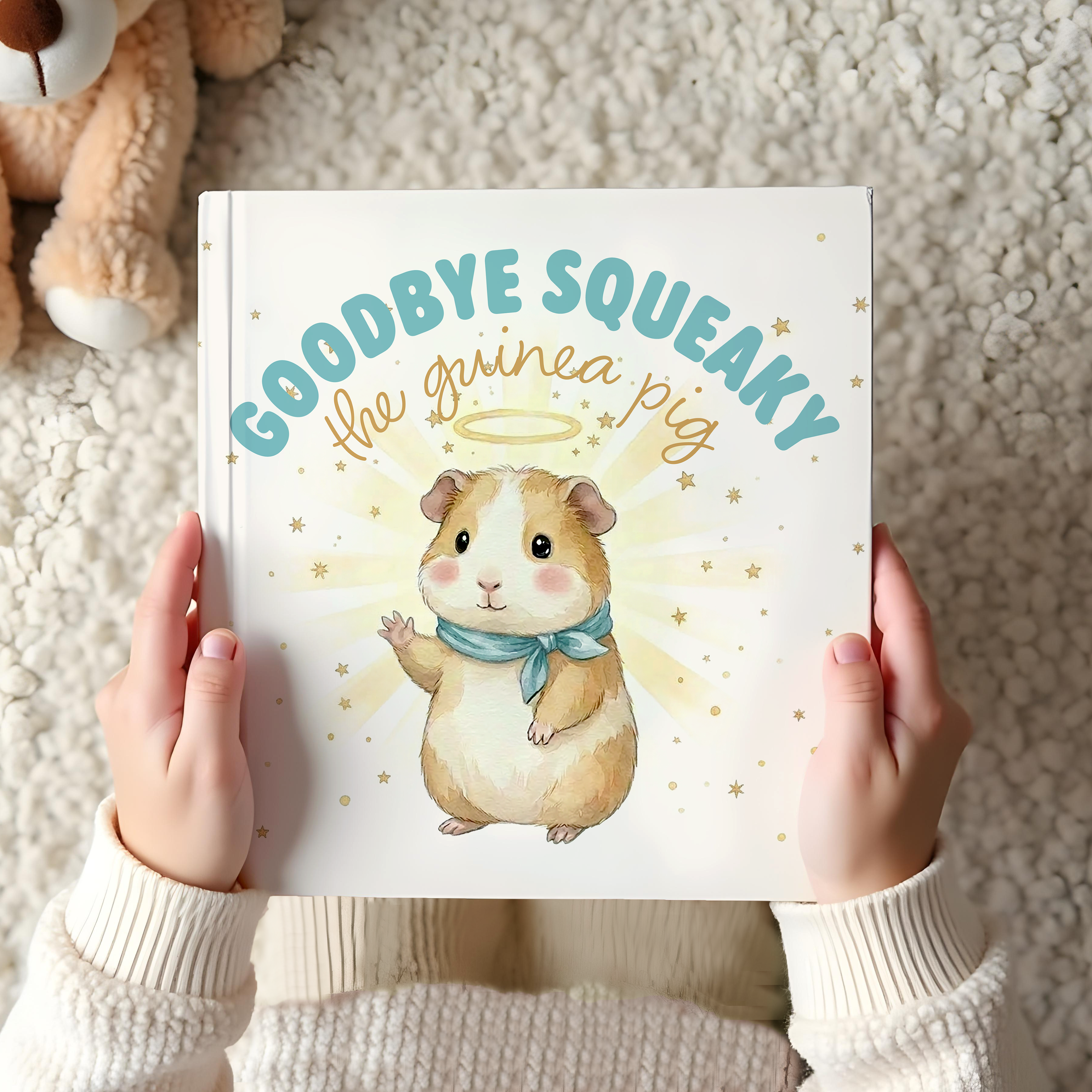 Personalized Guinea Pig Memorial Book