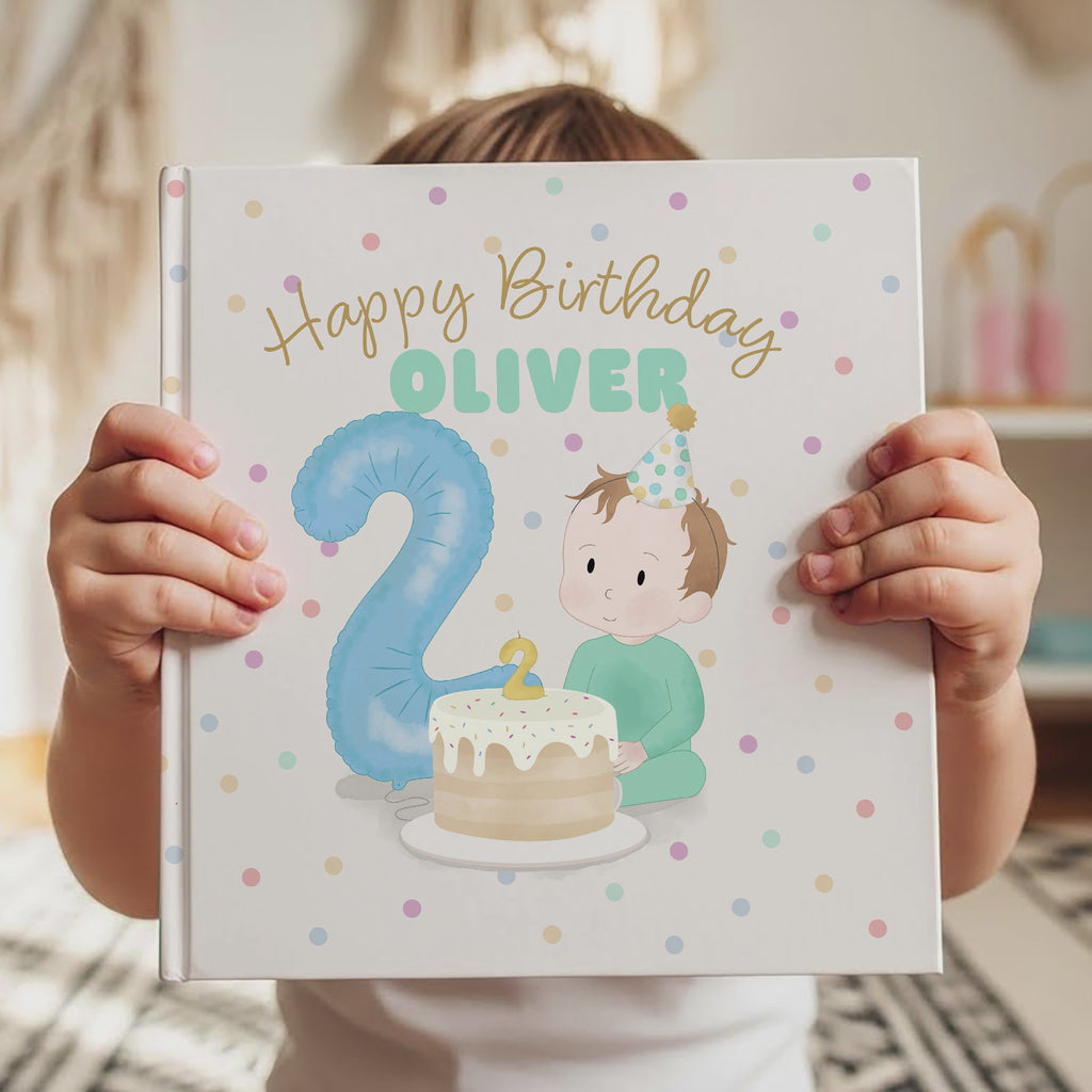 Personalized Second Birthday Book