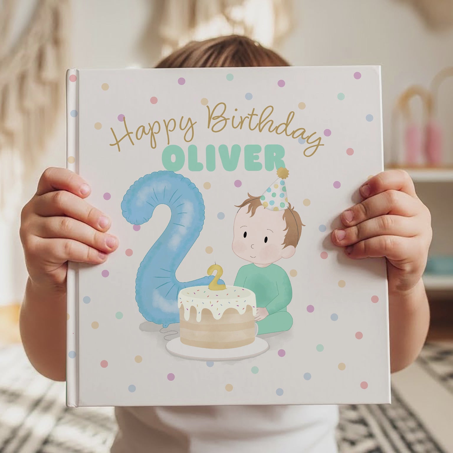 Personalized Second Birthday Book