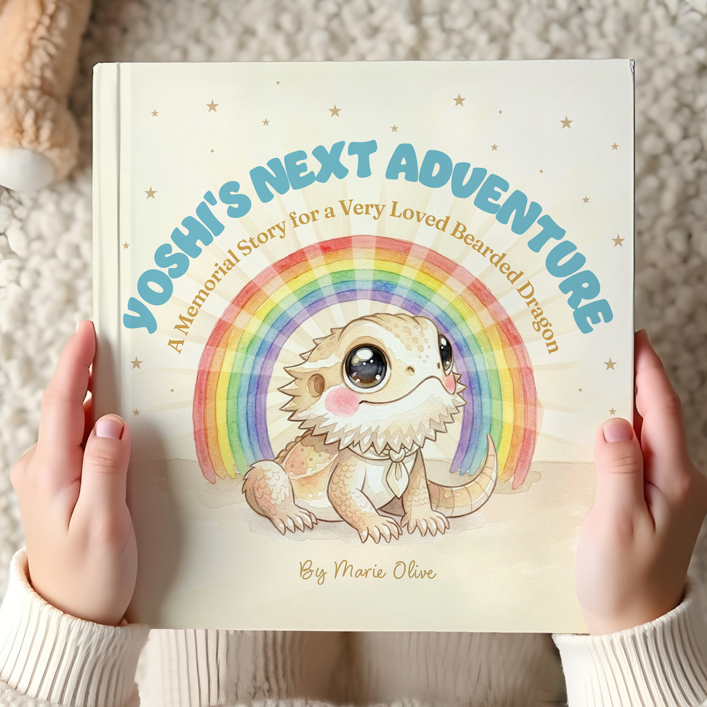 Personalized Bearded Dragon Memorial Book