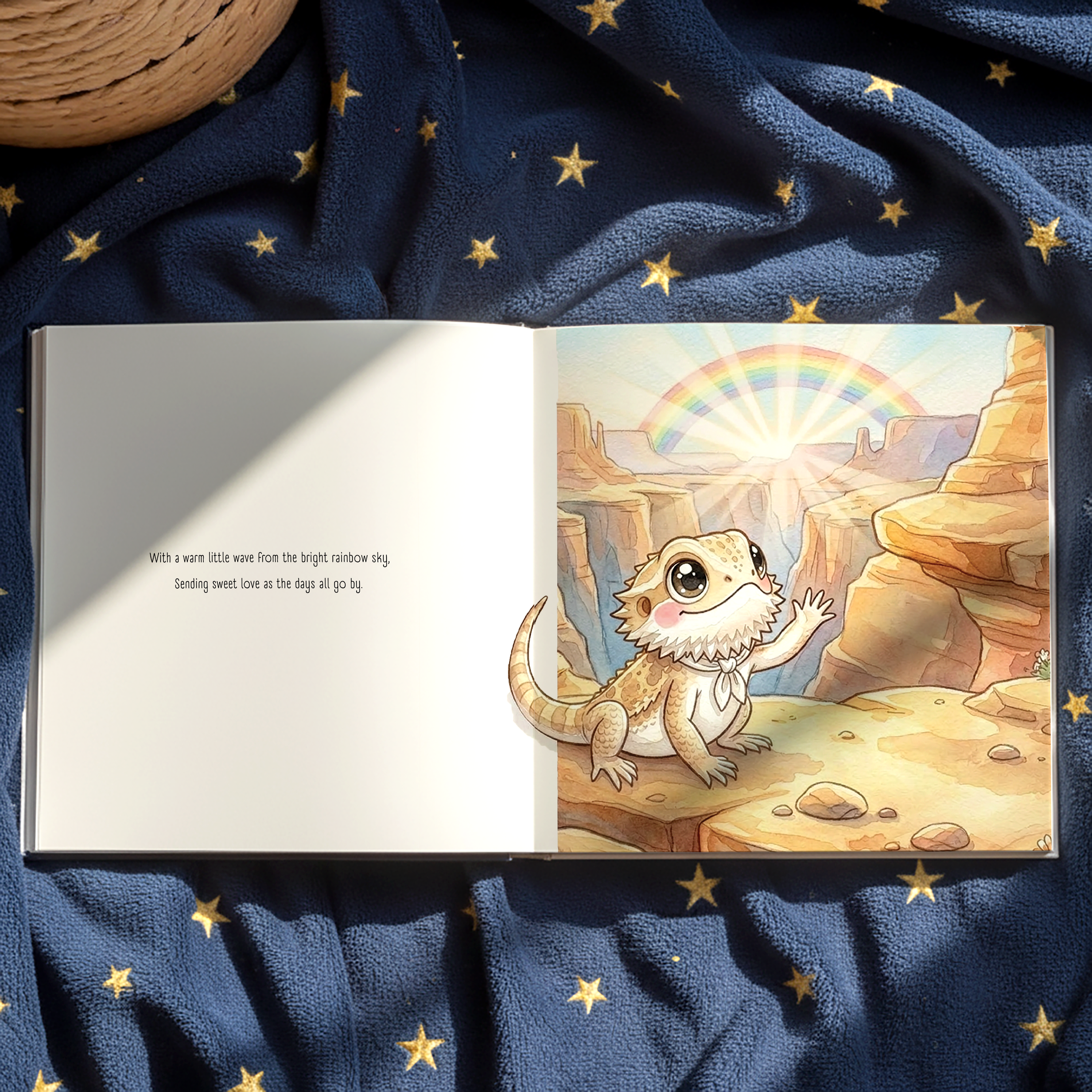 Personalized Bearded Dragon Memorial Book