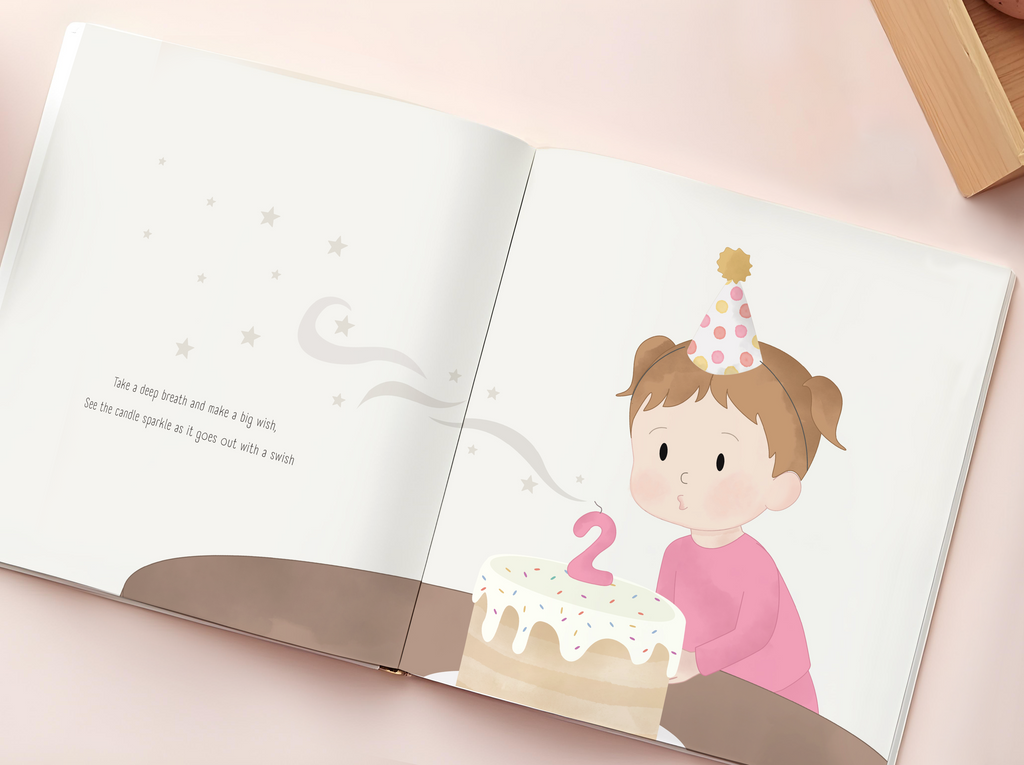 Personalized 2nd Birthday Book